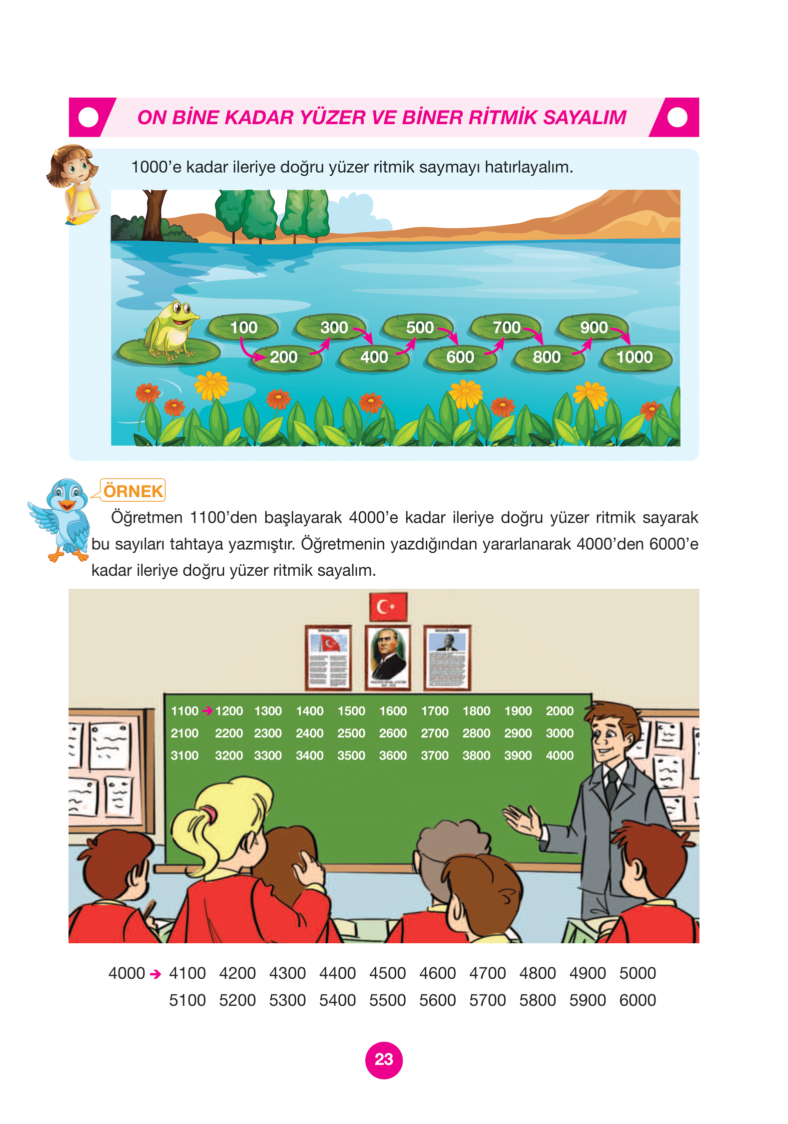 4. Sınıf Pasifik Yayınları Matematik Ders Kitabı Sayfa 23 Cevapları