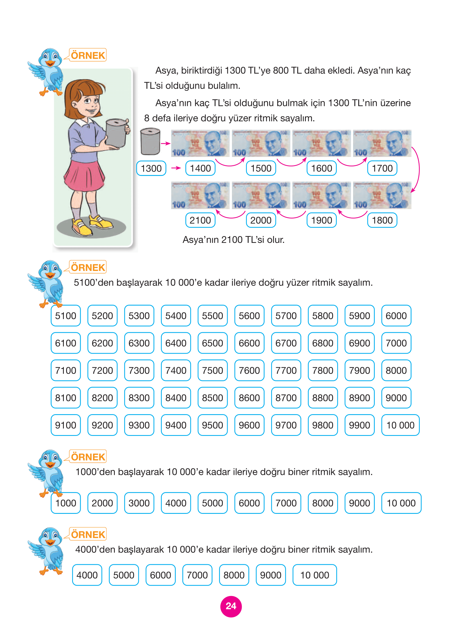 4. Sınıf Pasifik Yayınları Matematik Ders Kitabı Sayfa 24 Cevapları 4. Sınıf Pasifik Yayınları Matematik Ders Kitabı Sayfa 24 Cevapları