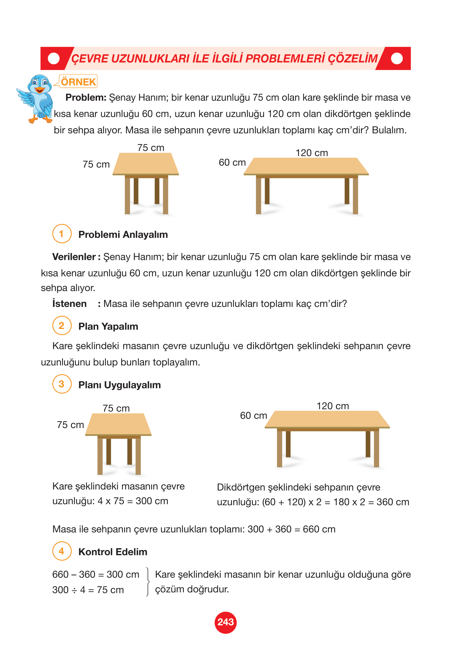 4. Sınıf Pasifik Yayınları Matematik Ders Kitabı Sayfa 243 Cevapları