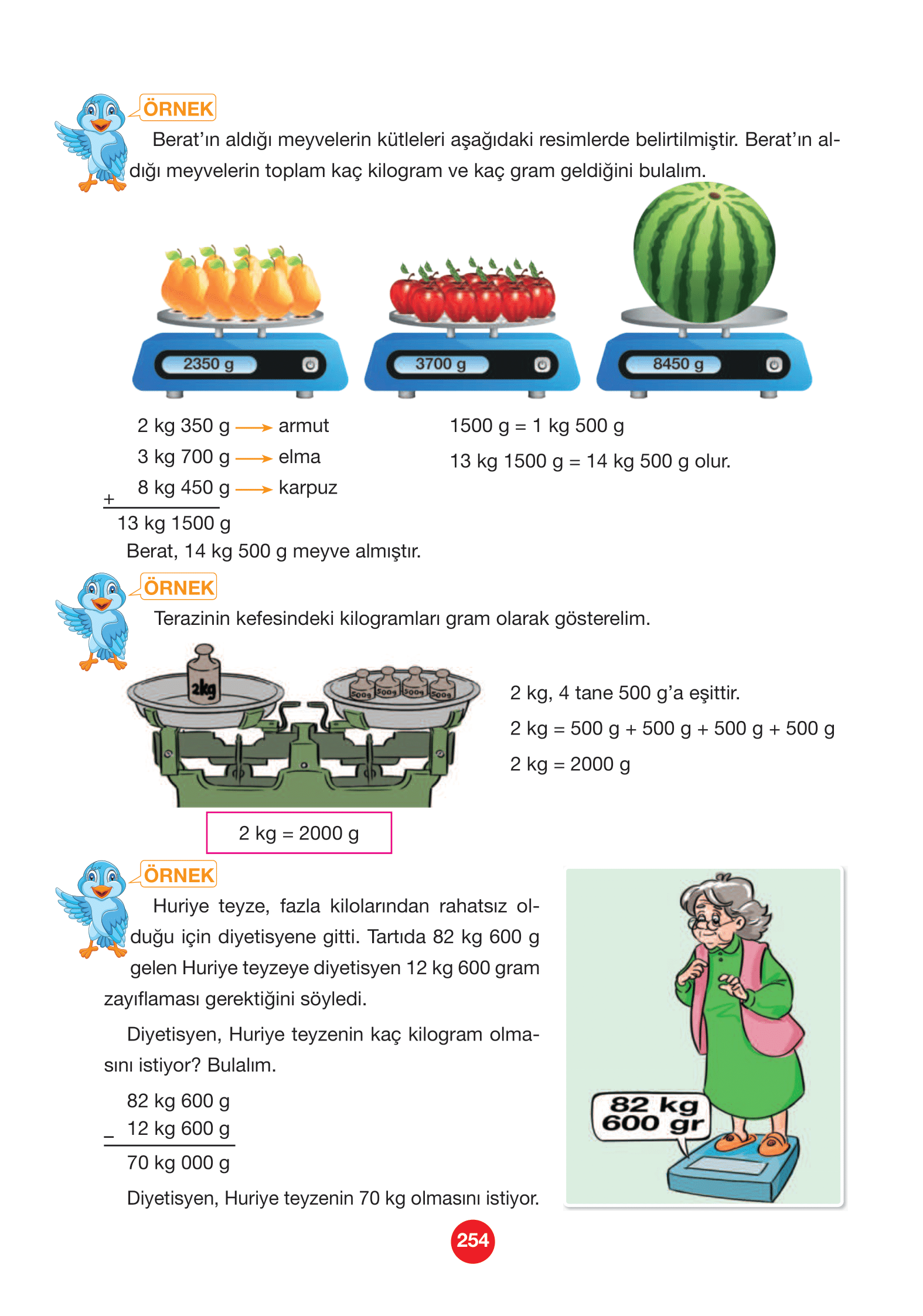4. Sınıf Pasifik Yayınları Matematik Ders Kitabı Sayfa 254 Cevapları