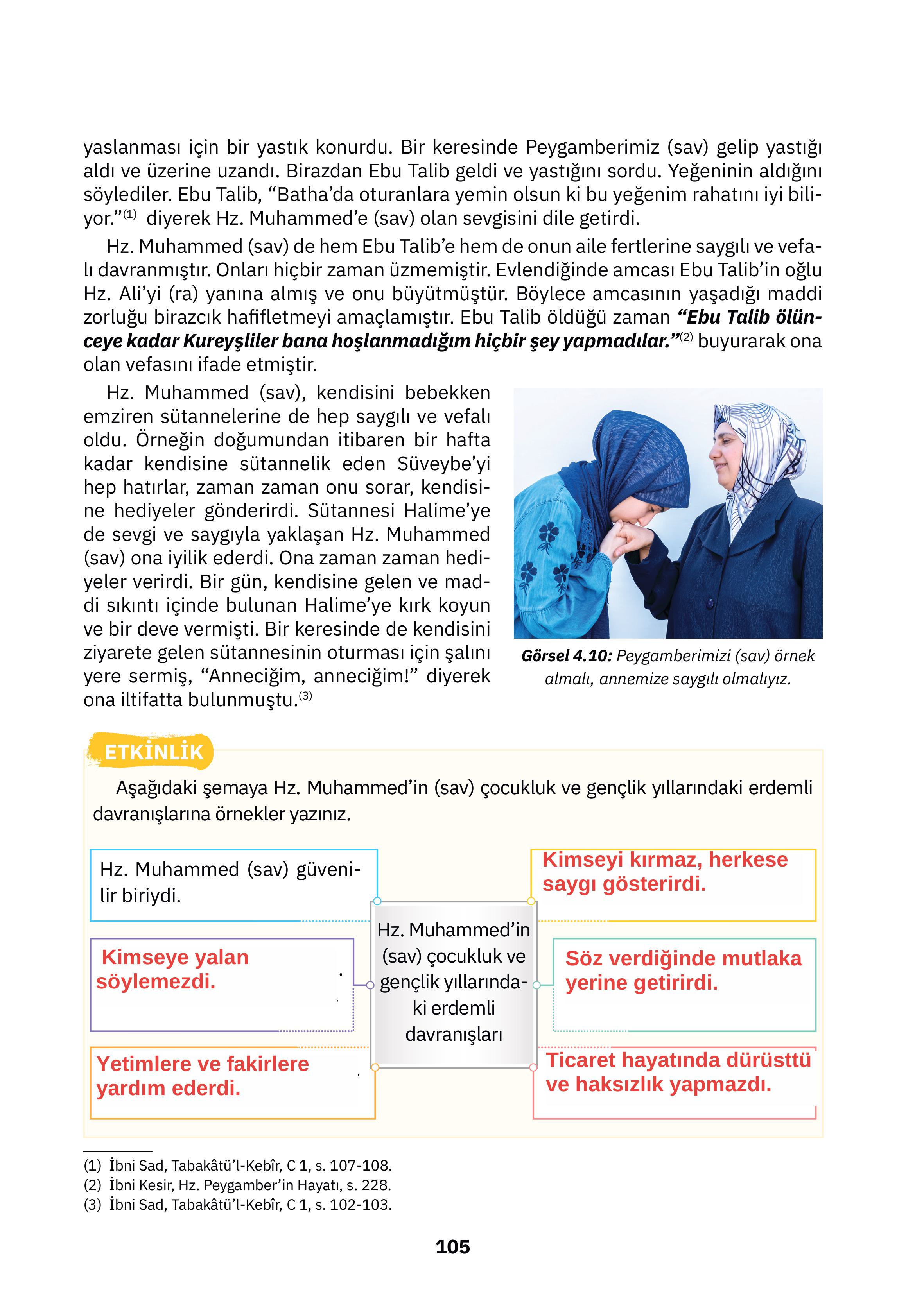 4. Sınıf Sdr İpekyolu Yayıncılık Din Kültürü Ve Ahlak Bilgisi Ders Kitabı Sayfa 105 Cevapları 4. Sınıf Sdr İpekyolu Yayıncılık Din Kültürü Ve Ahlak Bilgisi Ders Kitabı Sayfa 105 Cevapları
