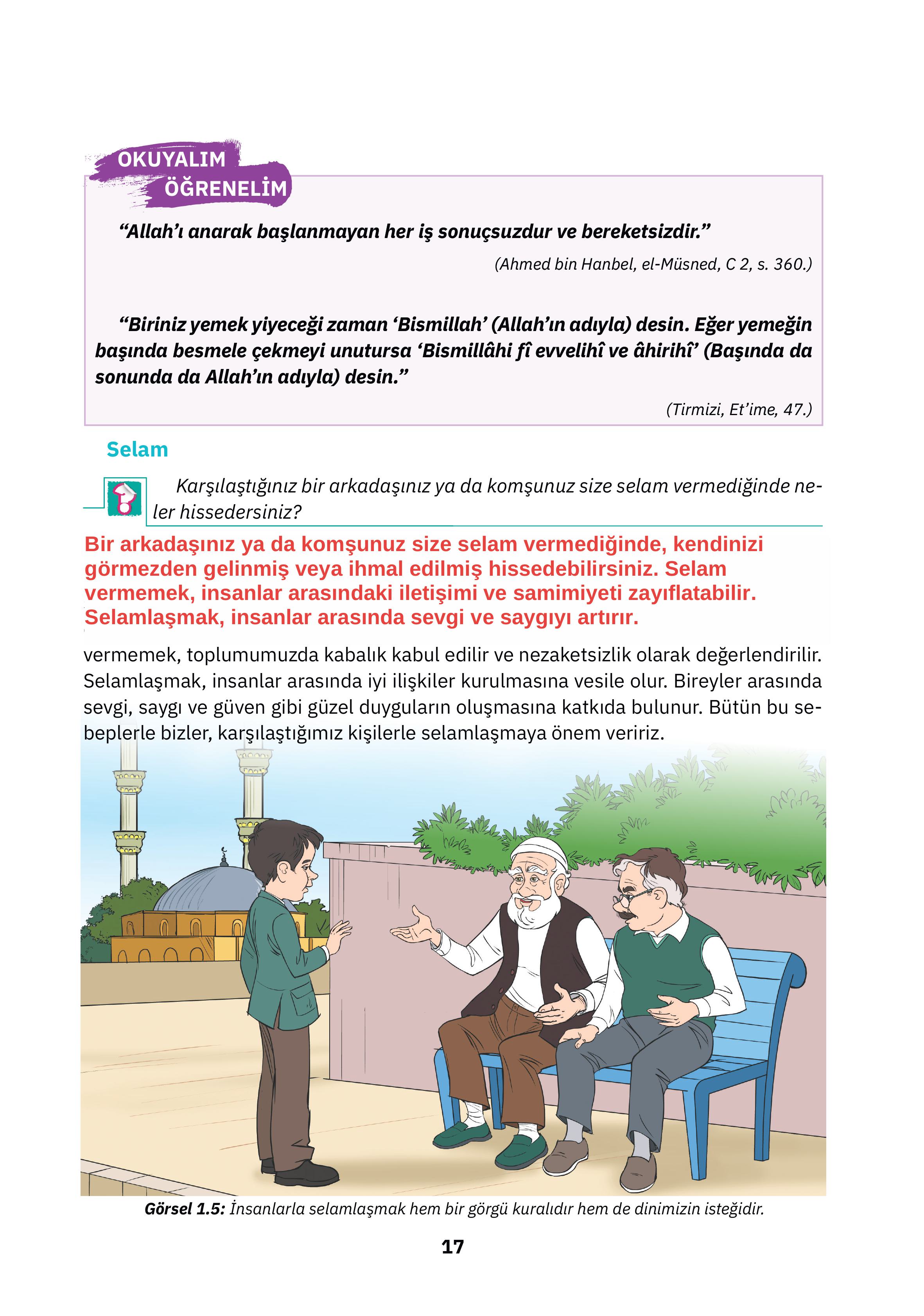 4. Sınıf Sdr İpekyolu Yayıncılık Din Kültürü Ve Ahlak Bilgisi Ders Kitabı Sayfa 17 Cevapları 4. Sınıf Sdr İpekyolu Yayıncılık Din Kültürü Ve Ahlak Bilgisi Ders Kitabı Sayfa 17 Cevapları