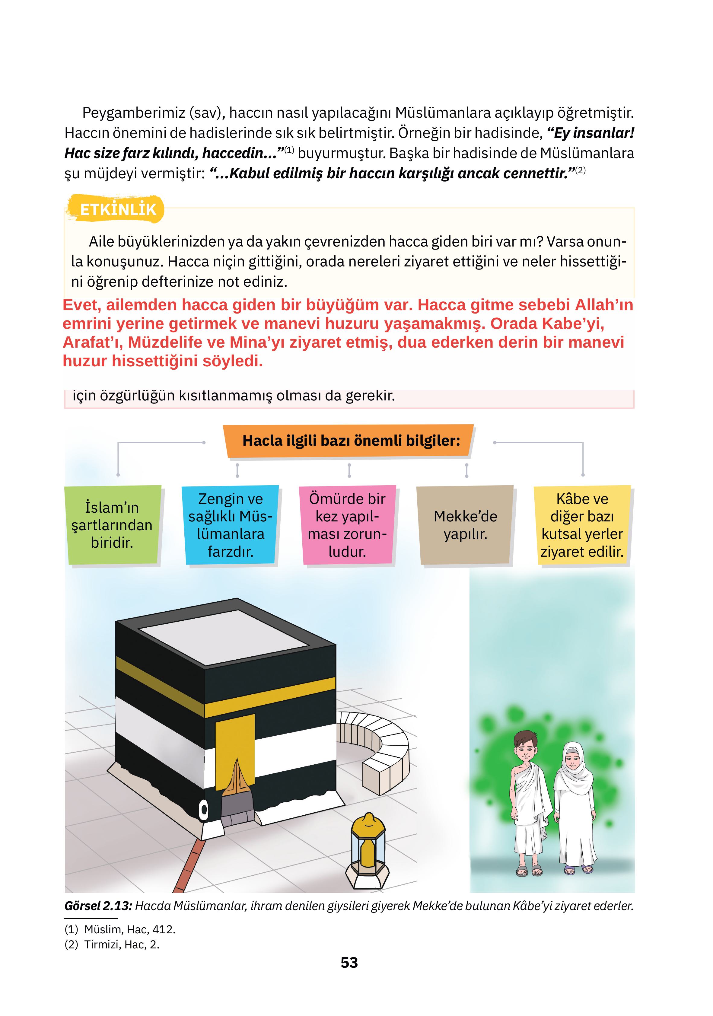 4. Sınıf Sdr İpekyolu Yayıncılık Din Kültürü Ve Ahlak Bilgisi Ders Kitabı Sayfa 53 Cevapları 4. Sınıf Sdr İpekyolu Yayıncılık Din Kültürü Ve Ahlak Bilgisi Ders Kitabı Sayfa 53 Cevapları