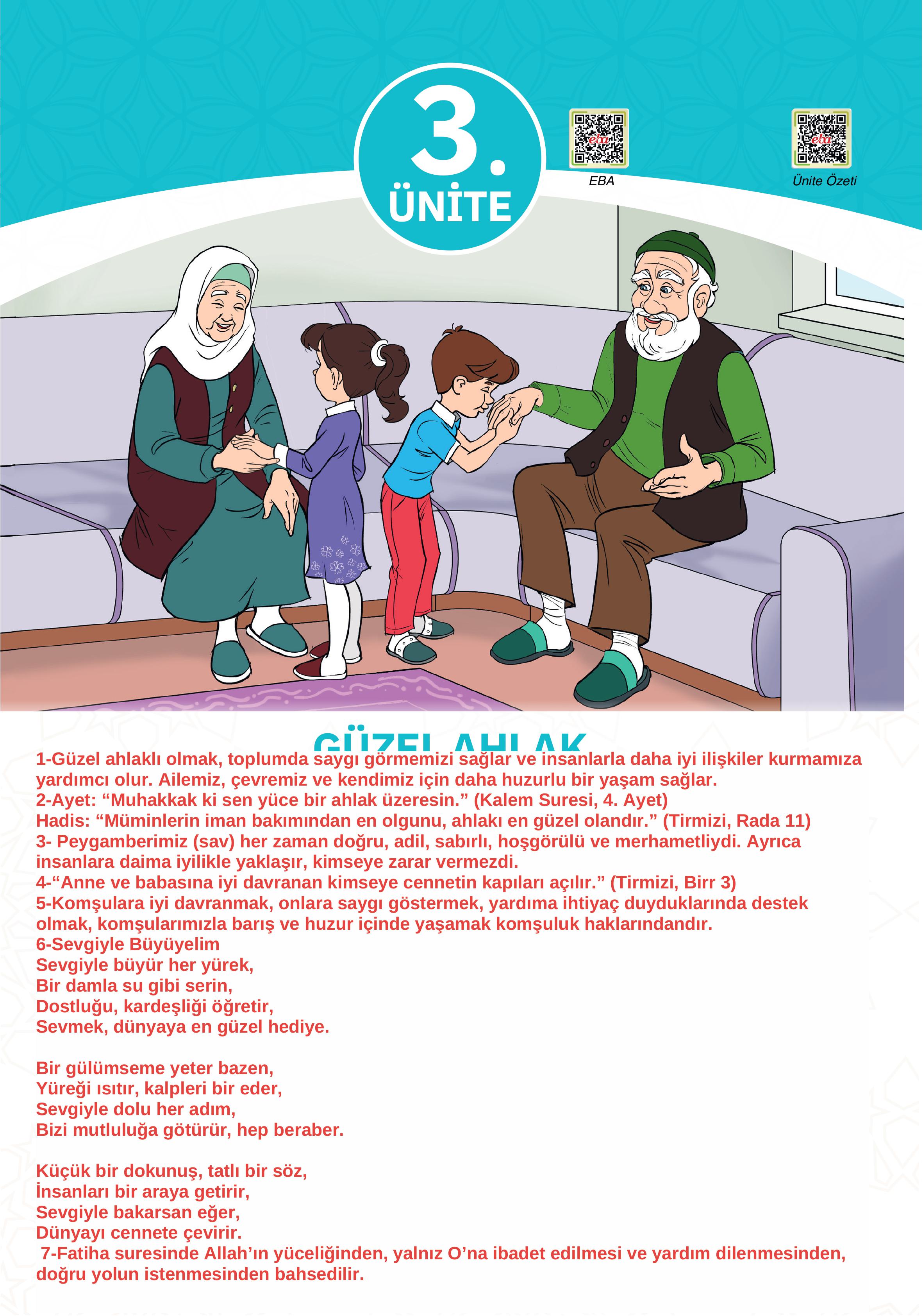 4. Sınıf Sdr İpekyolu Yayıncılık Din Kültürü Ve Ahlak Bilgisi Ders Kitabı Sayfa 65 Cevapları