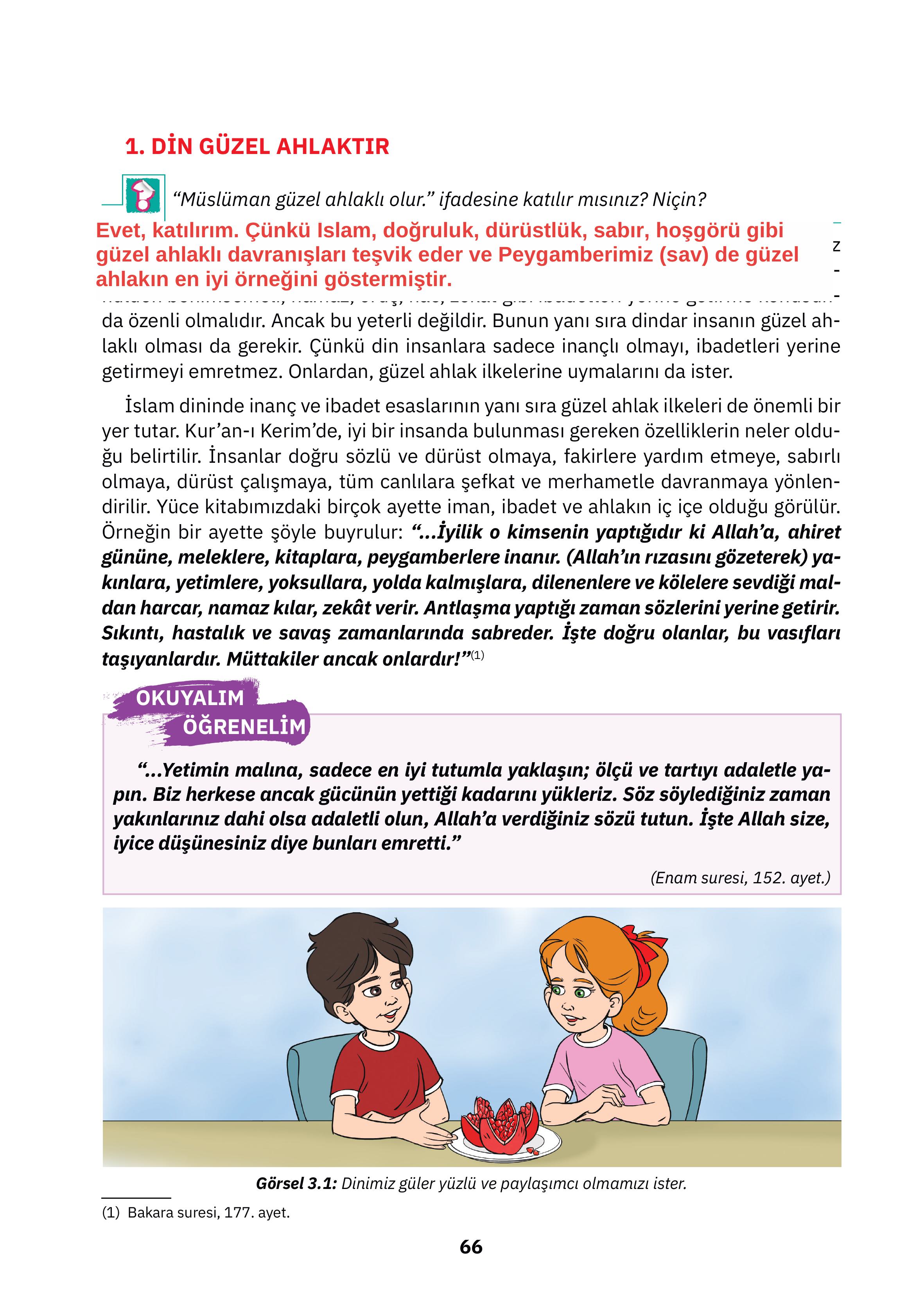 4. Sınıf Sdr İpekyolu Yayıncılık Din Kültürü Ve Ahlak Bilgisi Ders Kitabı Sayfa 66 Cevapları 4. Sınıf Sdr İpekyolu Yayıncılık Din Kültürü Ve Ahlak Bilgisi Ders Kitabı Sayfa 66 Cevapları
