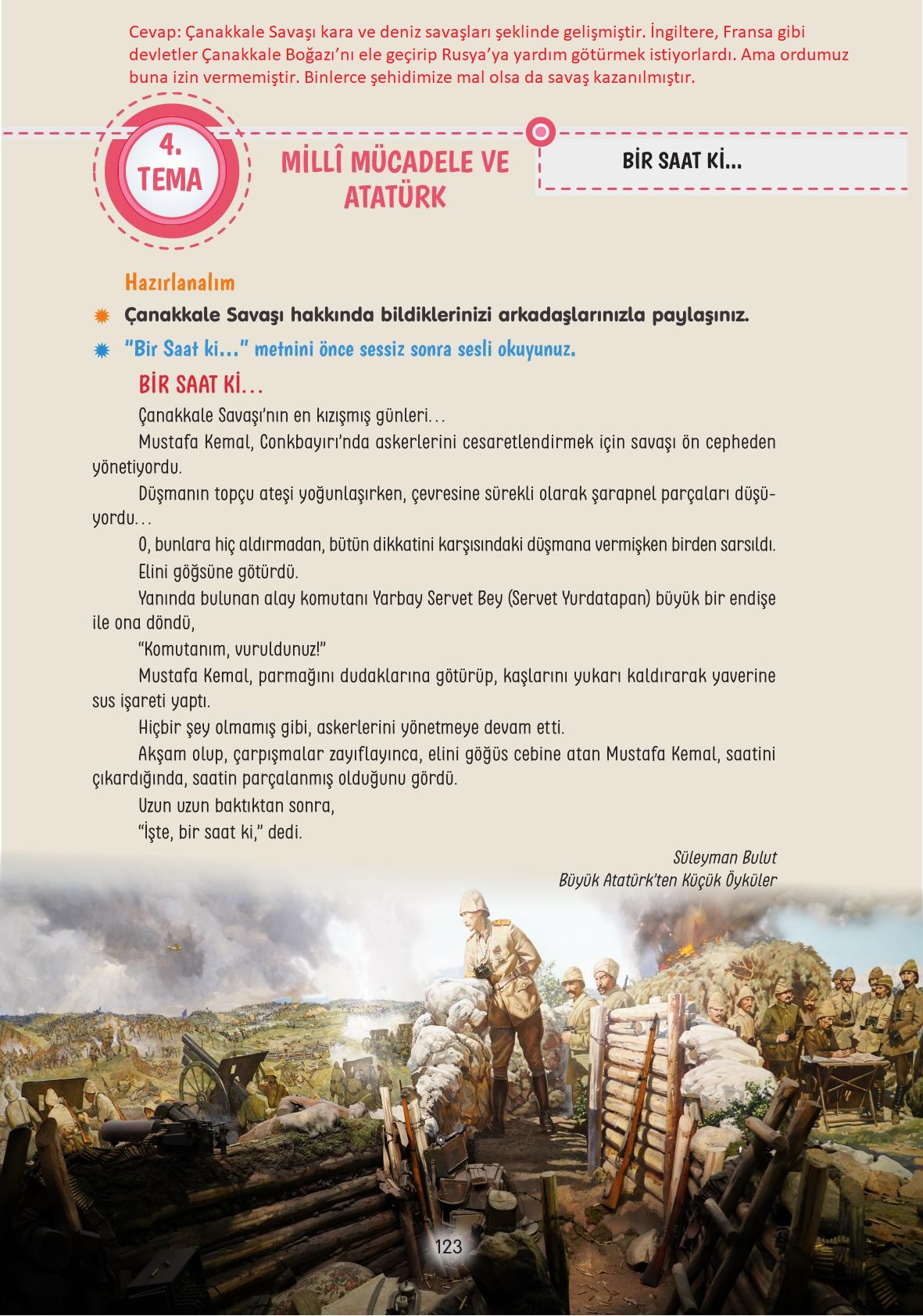 4. Sınıf Tuna Yayınları Türkçe Ders Kitabı Sayfa 123 Cevapları 4. Sınıf Tuna Yayınları Türkçe Ders Kitabı Sayfa 123 Cevapları