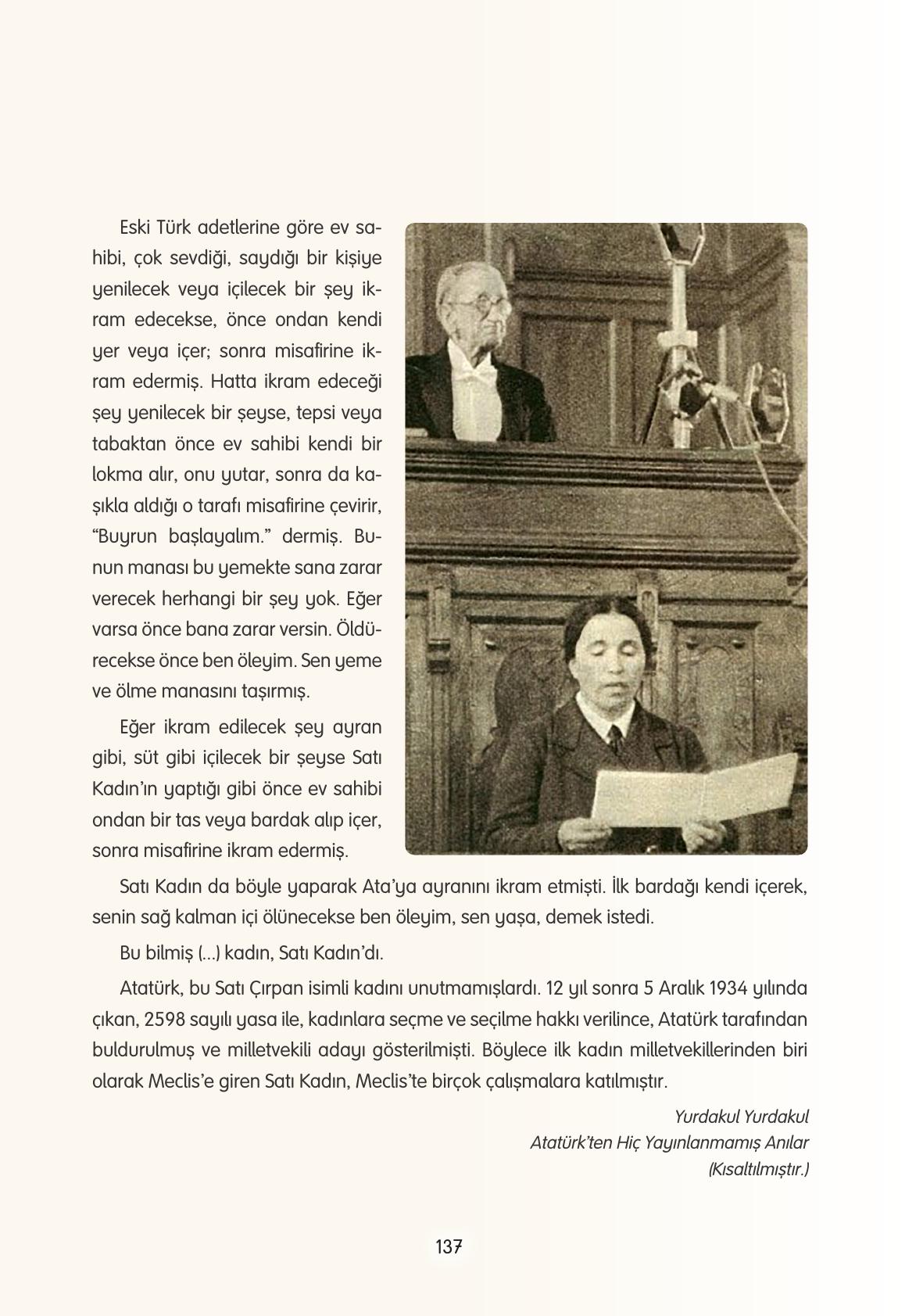 4. Sınıf Tuna Yayınları Türkçe Ders Kitabı Sayfa 137 Cevapları