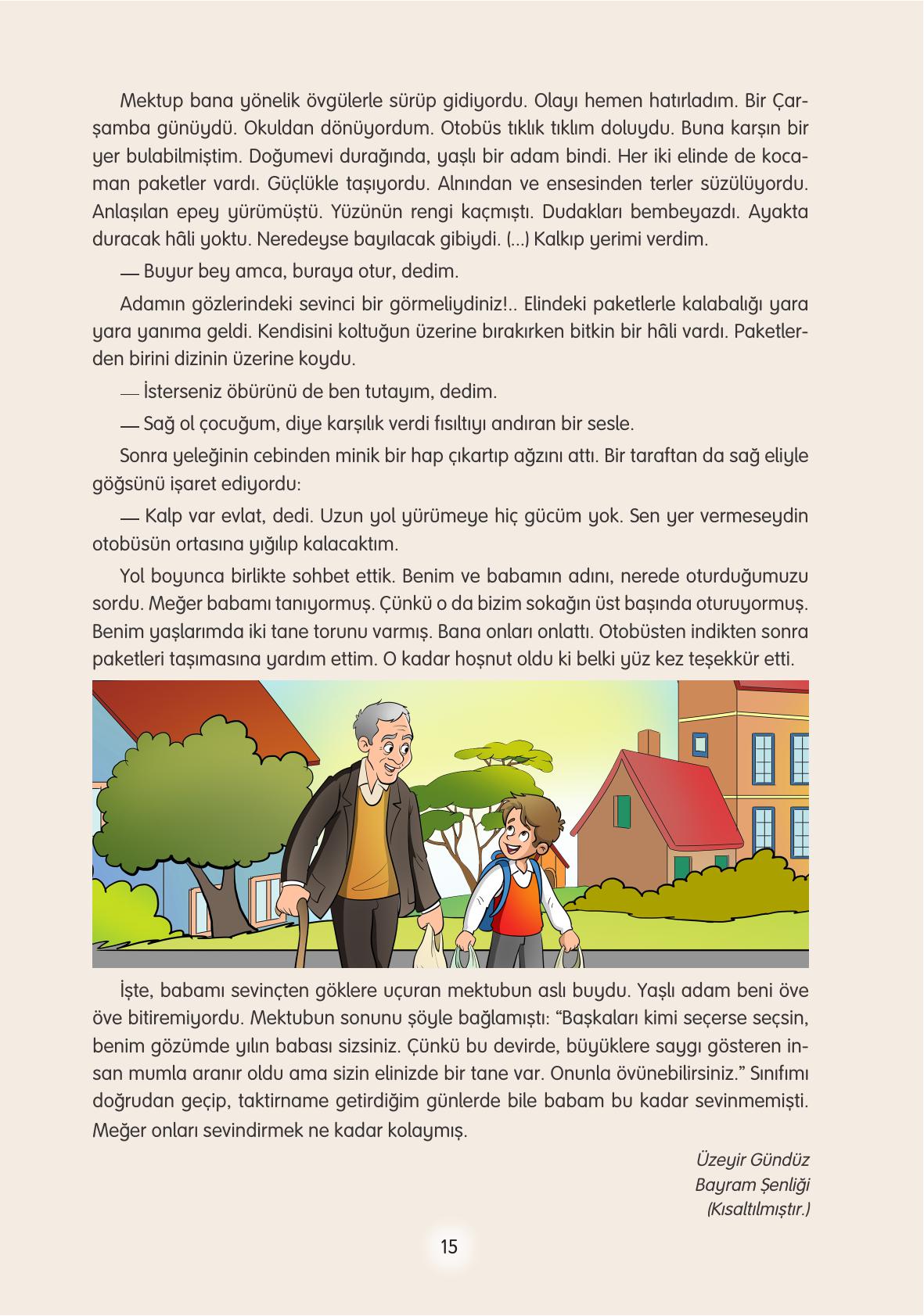 4. Sınıf Tuna Yayınları Türkçe Ders Kitabı Sayfa 15 Cevapları 4. Sınıf Tuna Yayınları Türkçe Ders Kitabı Sayfa 15 Cevapları