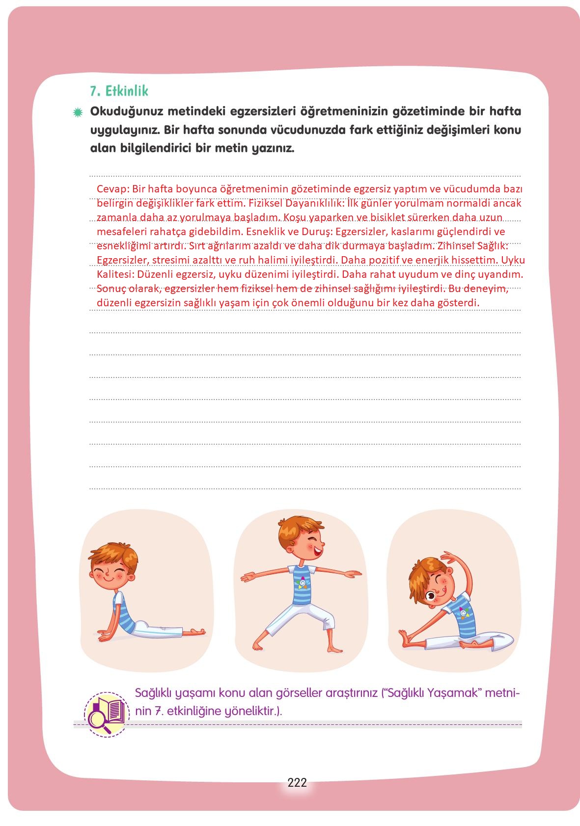 4. Sınıf Tuna Yayınları Türkçe Ders Kitabı Sayfa 222 Cevapları