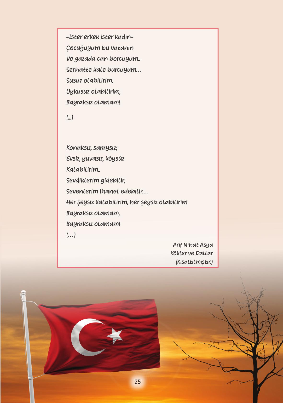 4. Sınıf Tuna Yayınları Türkçe Ders Kitabı Sayfa 25 Cevapları