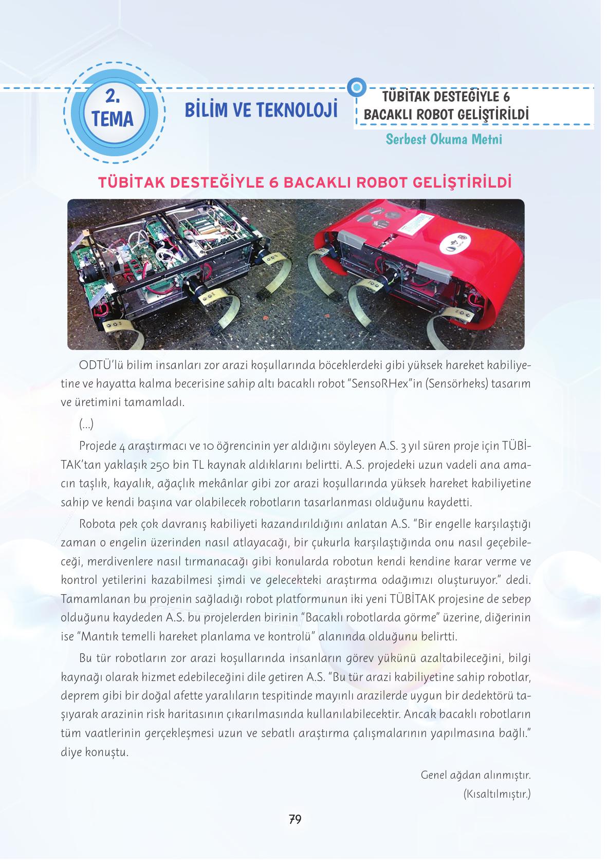 4. Sınıf Tuna Yayınları Türkçe Ders Kitabı Sayfa 79 Cevapları