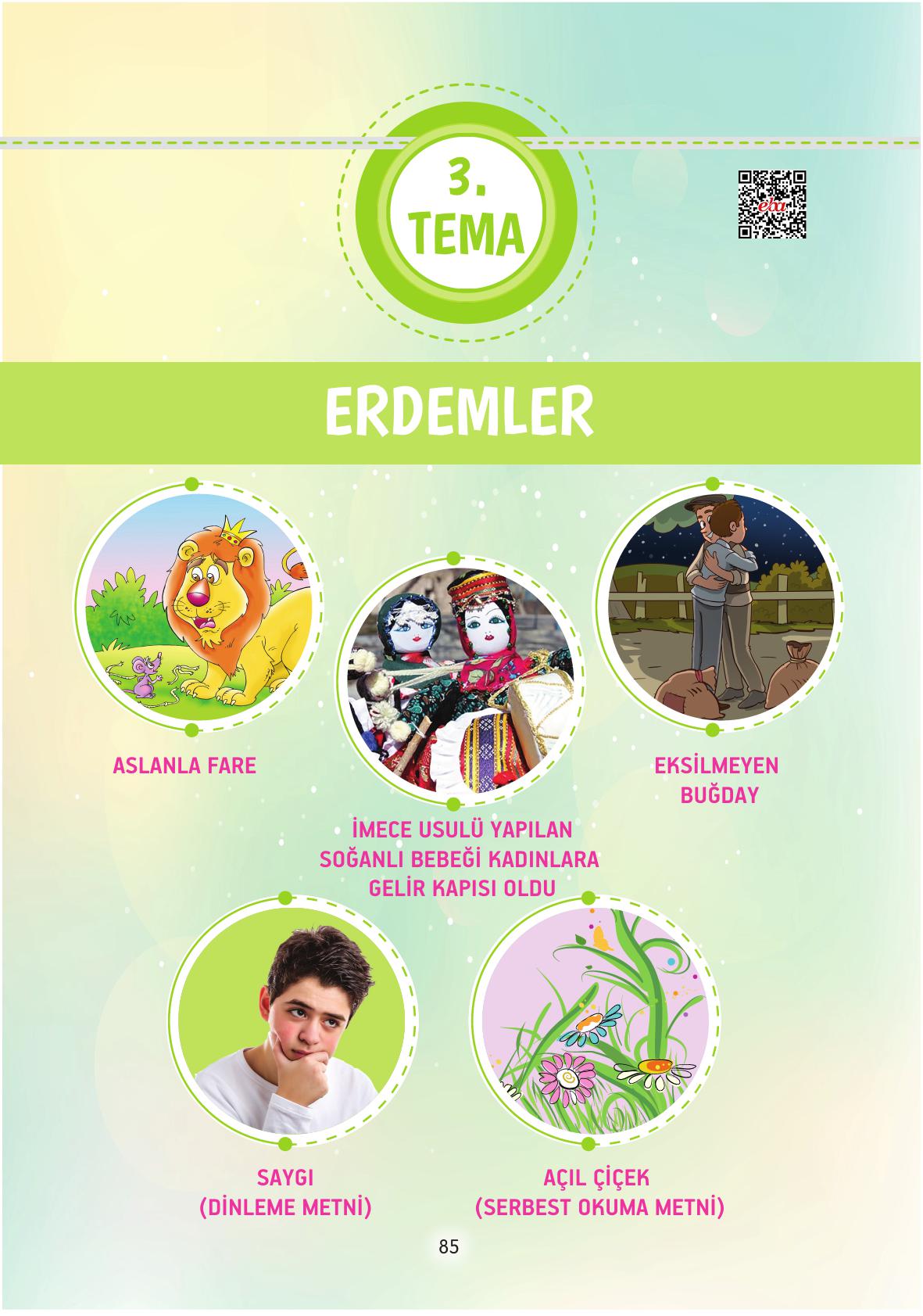 4. Sınıf Tuna Yayınları Türkçe Ders Kitabı Sayfa 85 Cevapları