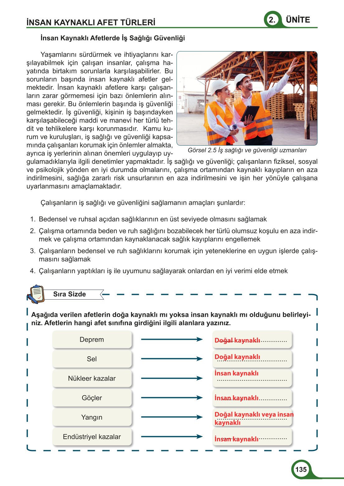5-6-7. Sınıf Meb Yayınları Afet Bilinci Ders Kitabı 2. Kitap Sayfa 135 Cevapları 5-6-7. Sınıf Meb Yayınları Afet Bilinci Ders Kitabı 2. Kitap Sayfa 135 Cevapları