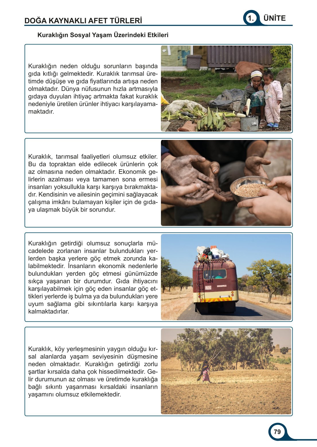 5-6-7. Sınıf Meb Yayınları Afet Bilinci Ders Kitabı 2. Kitap Sayfa 79 Cevapları