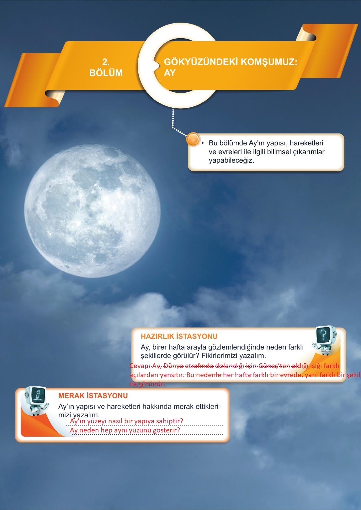 5. Sınıf Meb Yayınları Fen Bilimleri Ders Kitabı 1. Kitap Sayfa 26 Cevapları