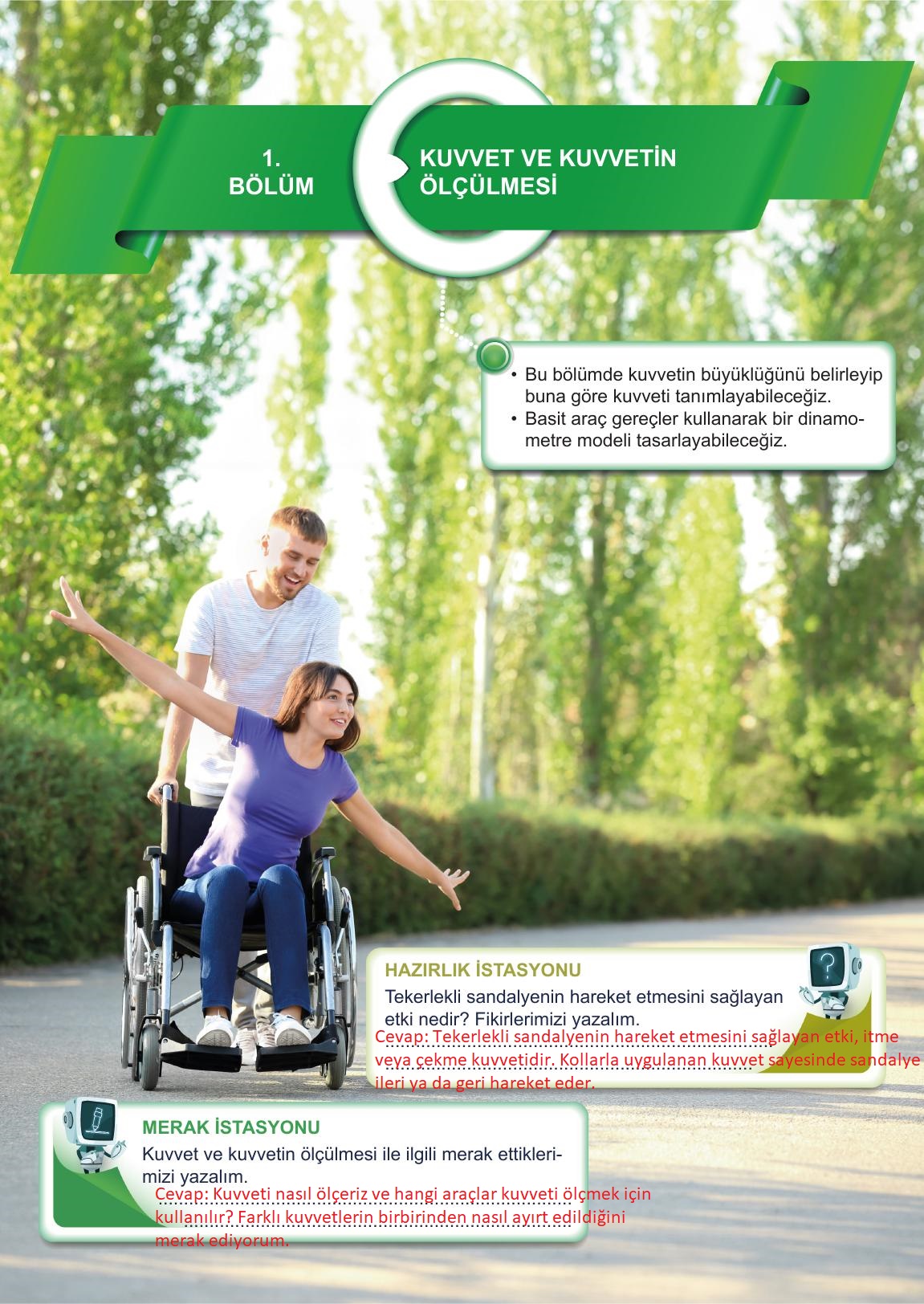 5. Sınıf Meb Yayınları Fen Bilimleri Ders Kitabı 1. Kitap Sayfa 59 Cevapları