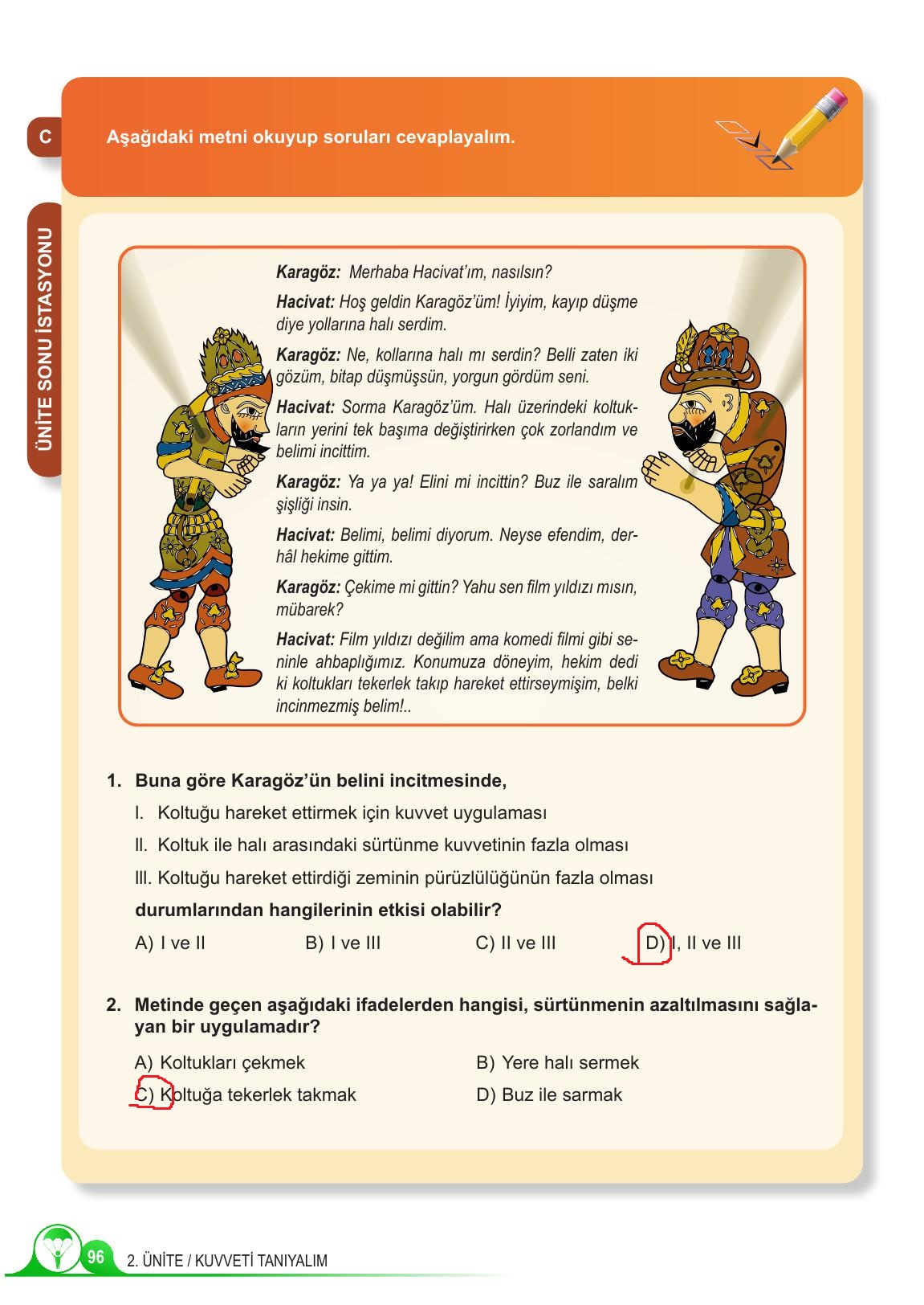 5. Sınıf Meb Yayınları Fen Bilimleri Ders Kitabı 1. Kitap Sayfa 96 Cevapları 5. Sınıf Meb Yayınları Fen Bilimleri Ders Kitabı 1. Kitap Sayfa 96 Cevapları