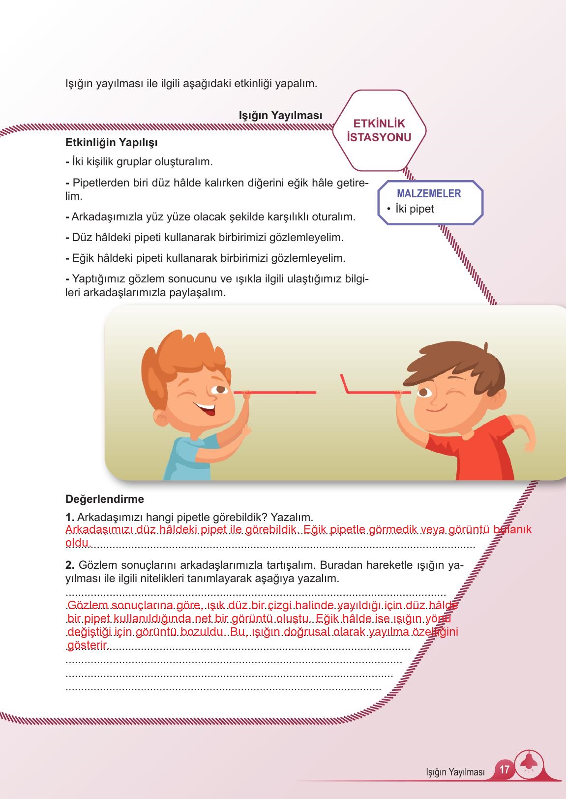 5. Sınıf Meb Yayınları Fen Bilimleri Ders Kitabı 2. Kitap Sayfa 17 Cevapları 5. Sınıf Meb Yayınları Fen Bilimleri Ders Kitabı 2. Kitap Sayfa 17 Cevapları
