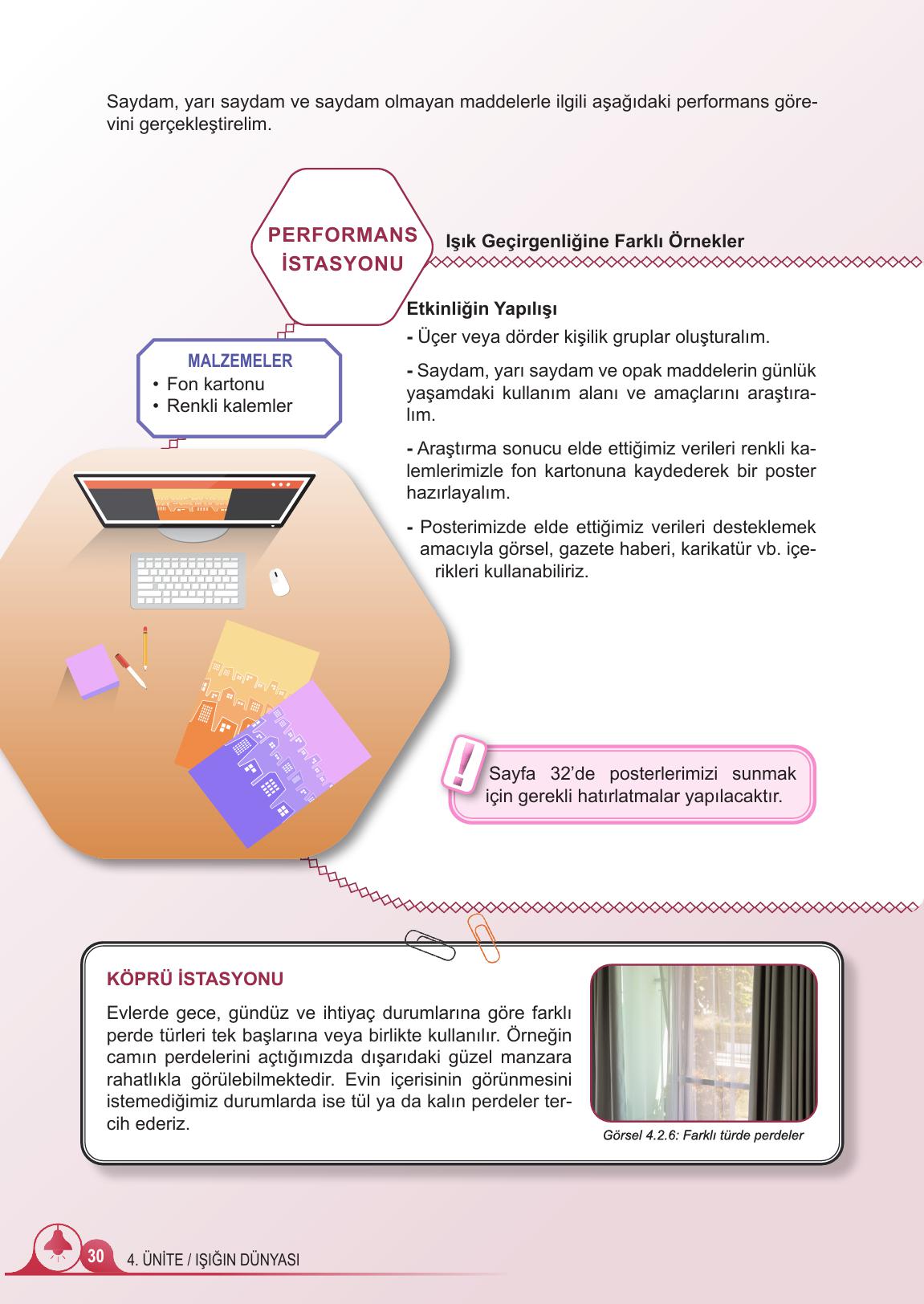 5. Sınıf Meb Yayınları Fen Bilimleri Ders Kitabı 2. Kitap Sayfa 30 Cevapları