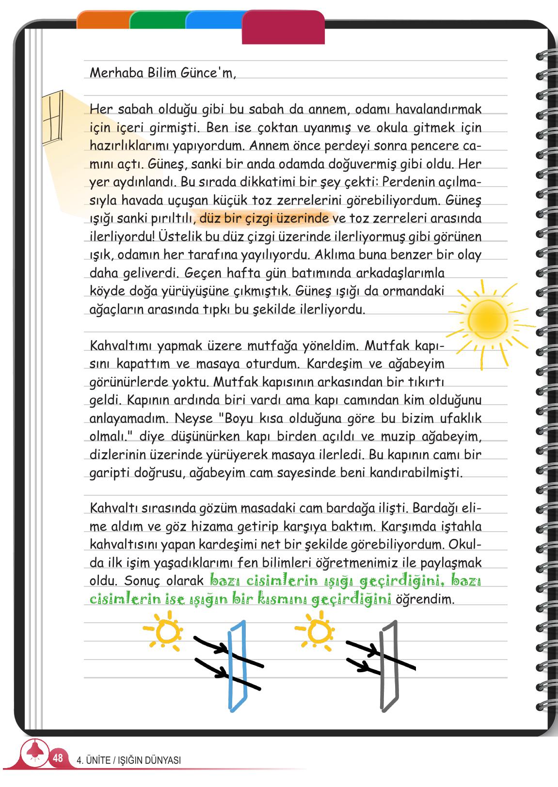 5. Sınıf Meb Yayınları Fen Bilimleri Ders Kitabı 2. Kitap Sayfa 48 Cevapları 5. Sınıf Meb Yayınları Fen Bilimleri Ders Kitabı 2. Kitap Sayfa 48 Cevapları