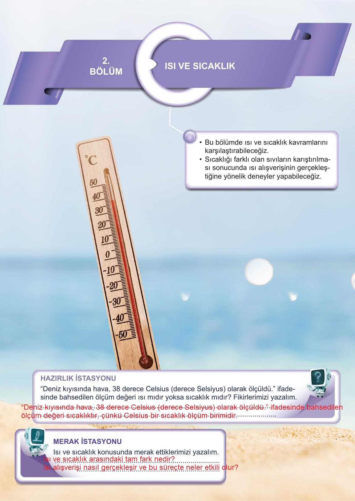 5. Sınıf Meb Yayınları Fen Bilimleri Ders Kitabı 2. Kitap Sayfa 64 Cevapları