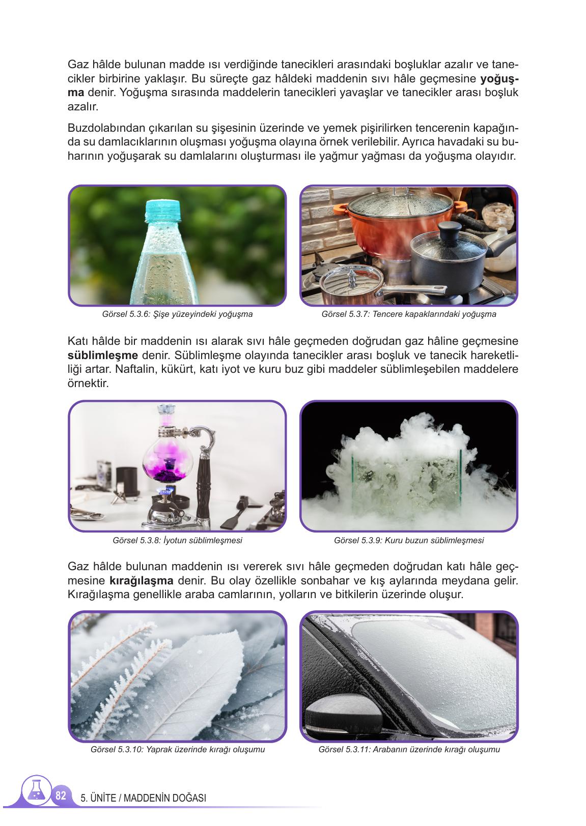 5. Sınıf Meb Yayınları Fen Bilimleri Ders Kitabı 2. Kitap Sayfa 82 Cevapları