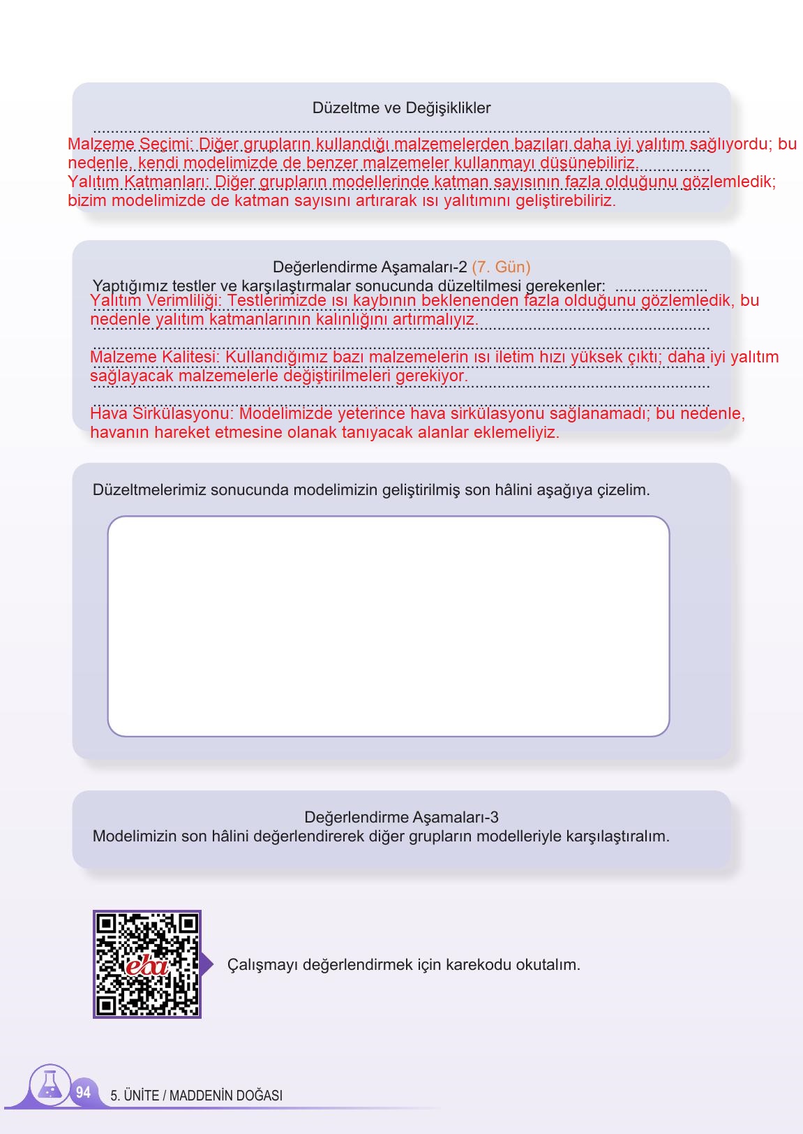 5. Sınıf Meb Yayınları Fen Bilimleri Ders Kitabı 2. Kitap Sayfa 94 Cevapları 5. Sınıf Meb Yayınları Fen Bilimleri Ders Kitabı 2. Kitap Sayfa 94 Cevapları