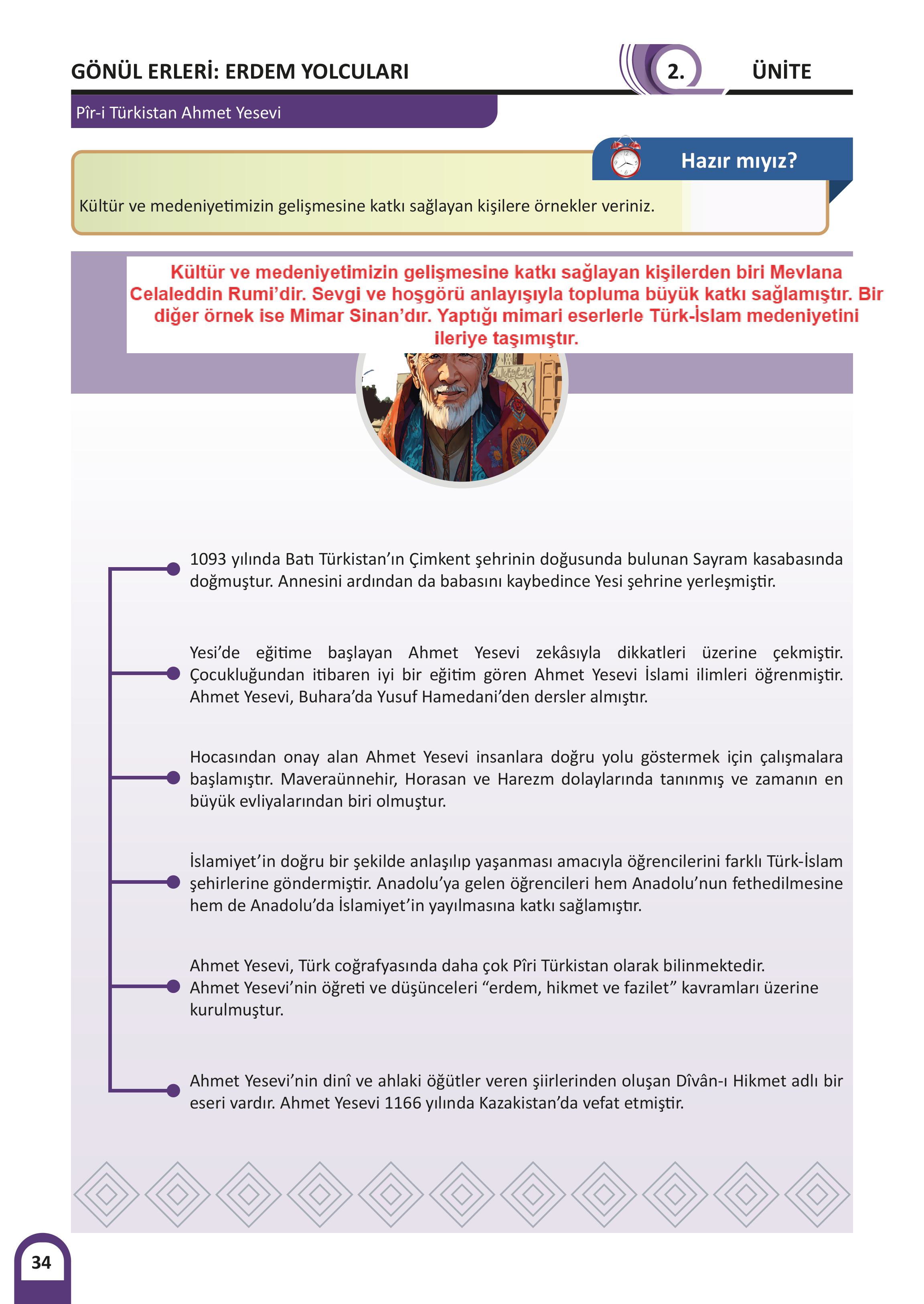 5. Sınıf Meb Yayınları Kültür Ve Medeniyetimize Yön Verenler Ders Kitabı 1. Kitap Sayfa 35 Cevapları 5. Sınıf Meb Yayınları Kültür Ve Medeniyetimize Yön Verenler Ders Kitabı 1. Kitap Sayfa 35 Cevapları