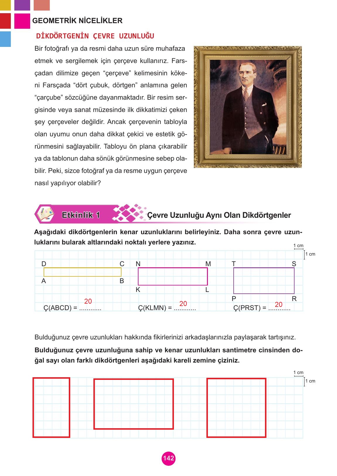 5. Sınıf Meb Yayınları Matematik Ders Kitabı 1. Kitap Sayfa 142 Cevapları