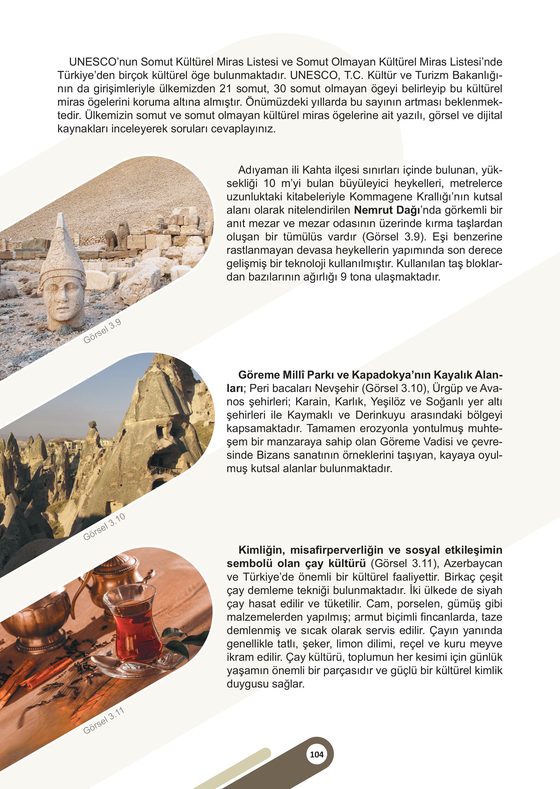 5. Sınıf Meb Yayınları Sosyal Bilgiler Ders Kitabı 1. Kitap Sayfa 104 Cevapları