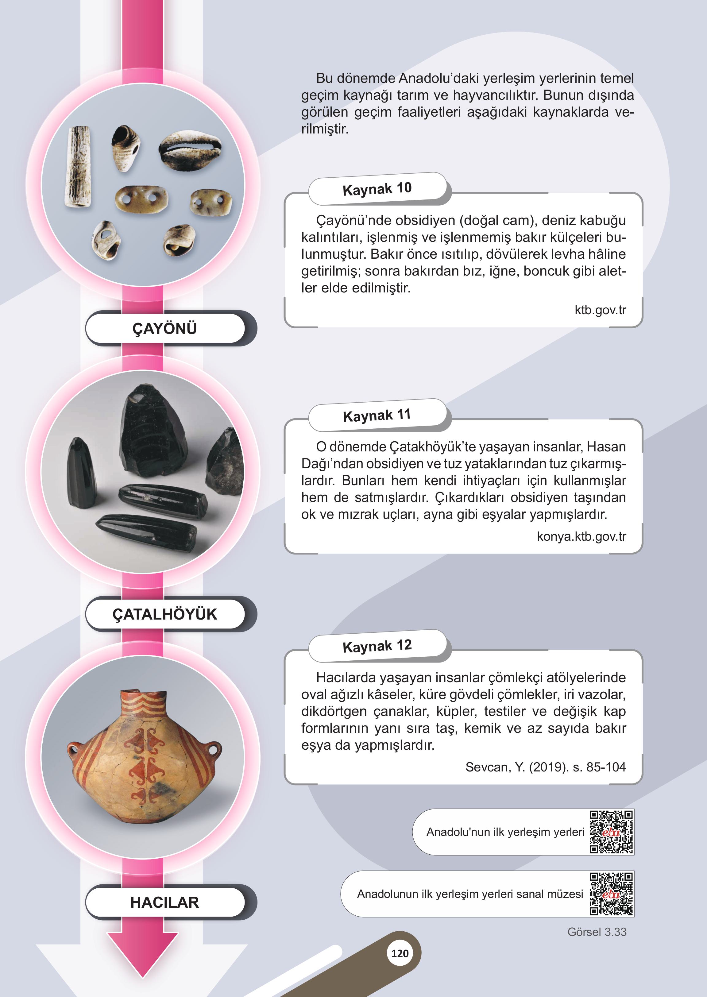 5. Sınıf Meb Yayınları Sosyal Bilgiler Ders Kitabı 1. Kitap Sayfa 120 Cevapları