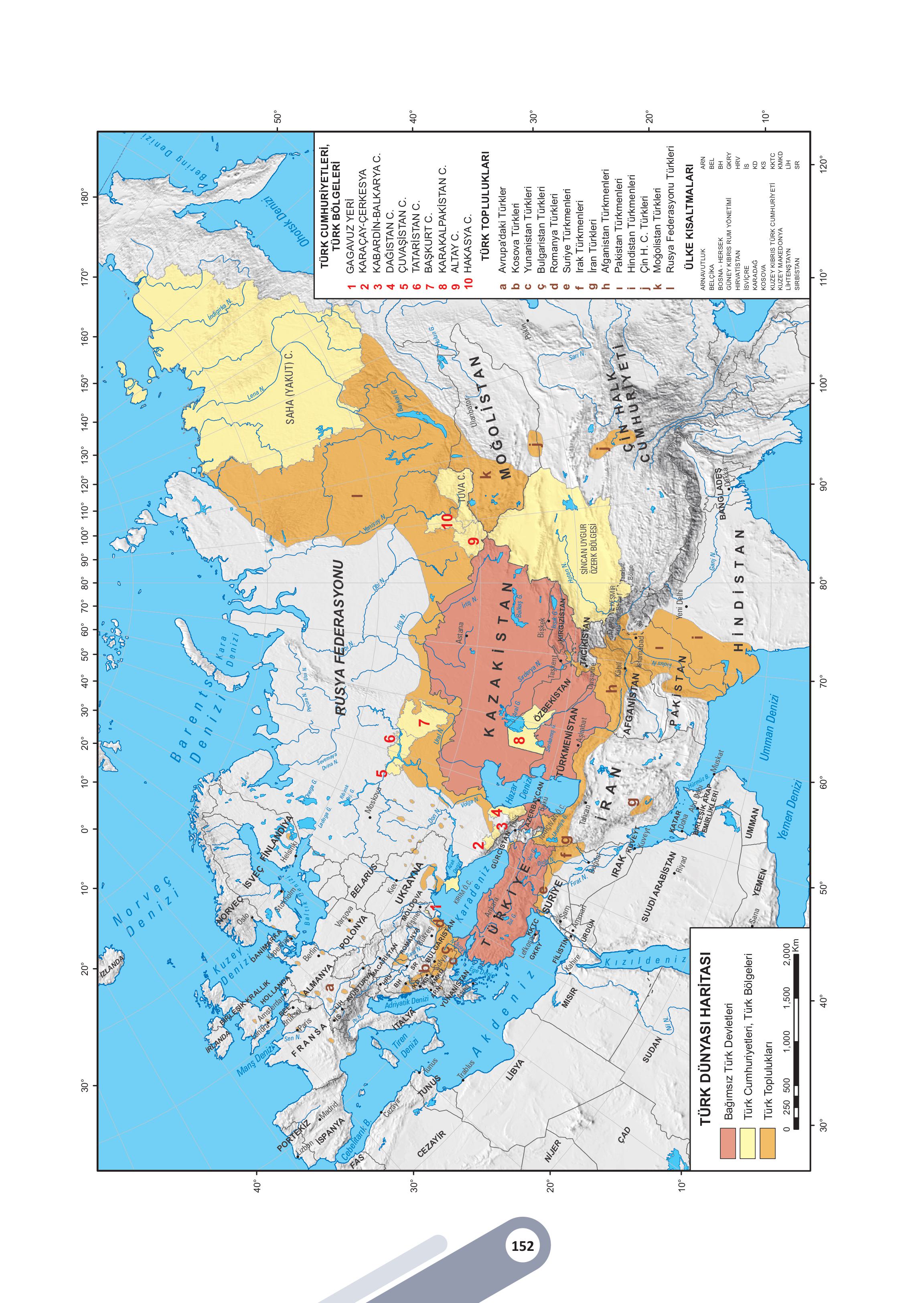 5. Sınıf Meb Yayınları Sosyal Bilgiler Ders Kitabı 1. Kitap Sayfa 152 Cevapları
