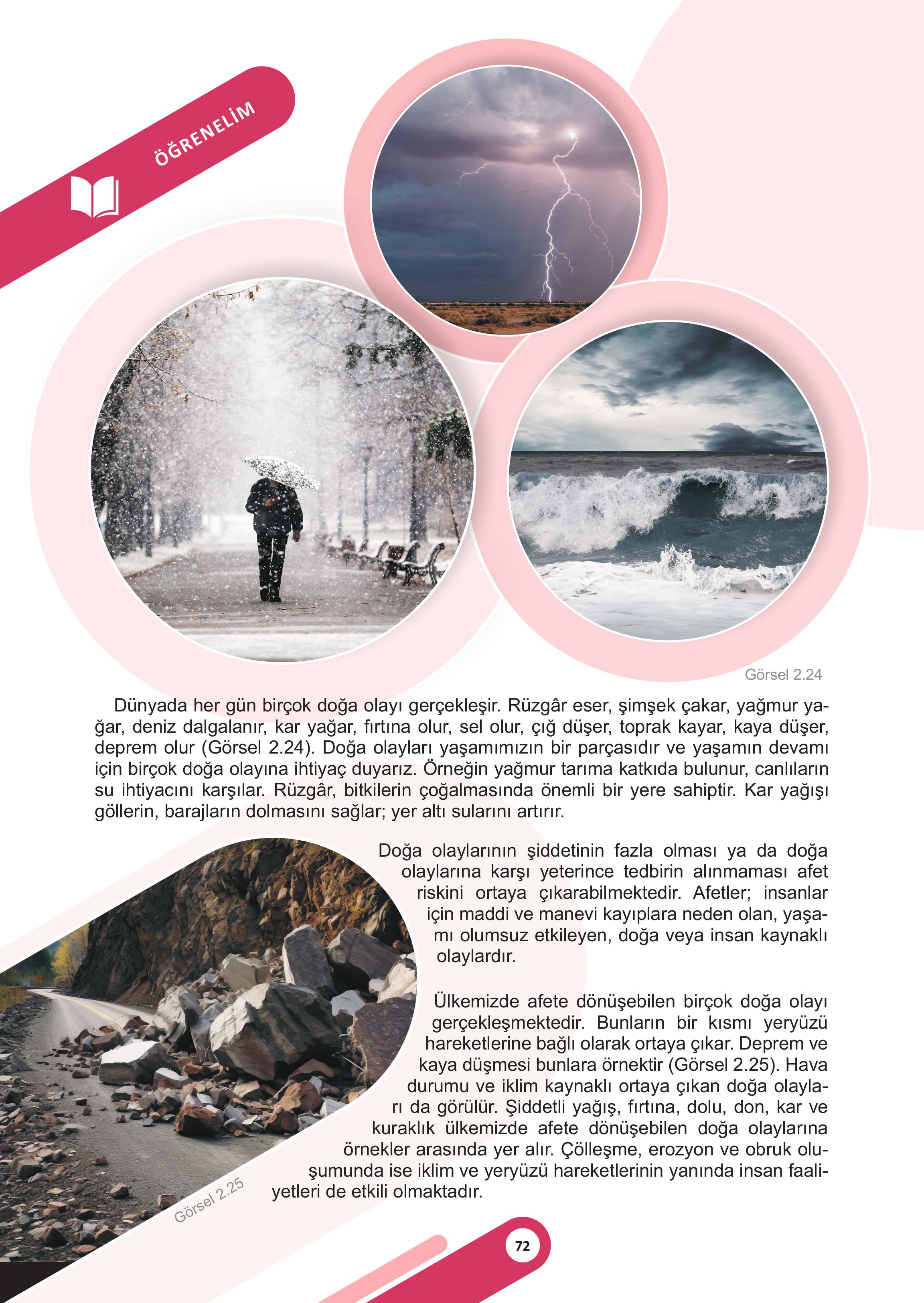 5. Sınıf Meb Yayınları Sosyal Bilgiler Ders Kitabı 1. Kitap Sayfa 72 Cevapları