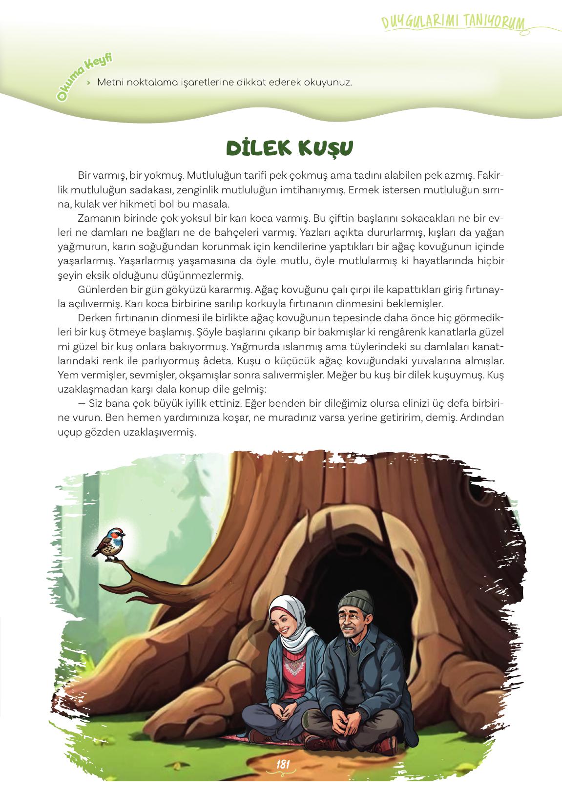 5. Sınıf Meb Yayınları Türkçe Ders Kitabı 1. Kitap Sayfa 181 Cevapları