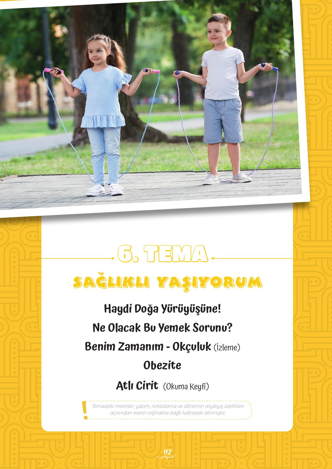 5. Sınıf Meb Yayınları Türkçe Ders Kitabı 2. Kitap Sayfa 112 Cevapları