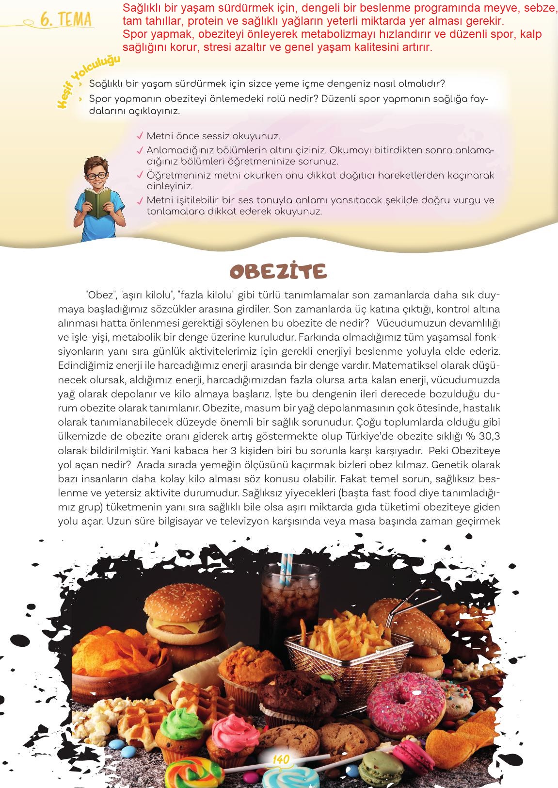 5. Sınıf Meb Yayınları Türkçe Ders Kitabı 2. Kitap Sayfa 140 Cevapları