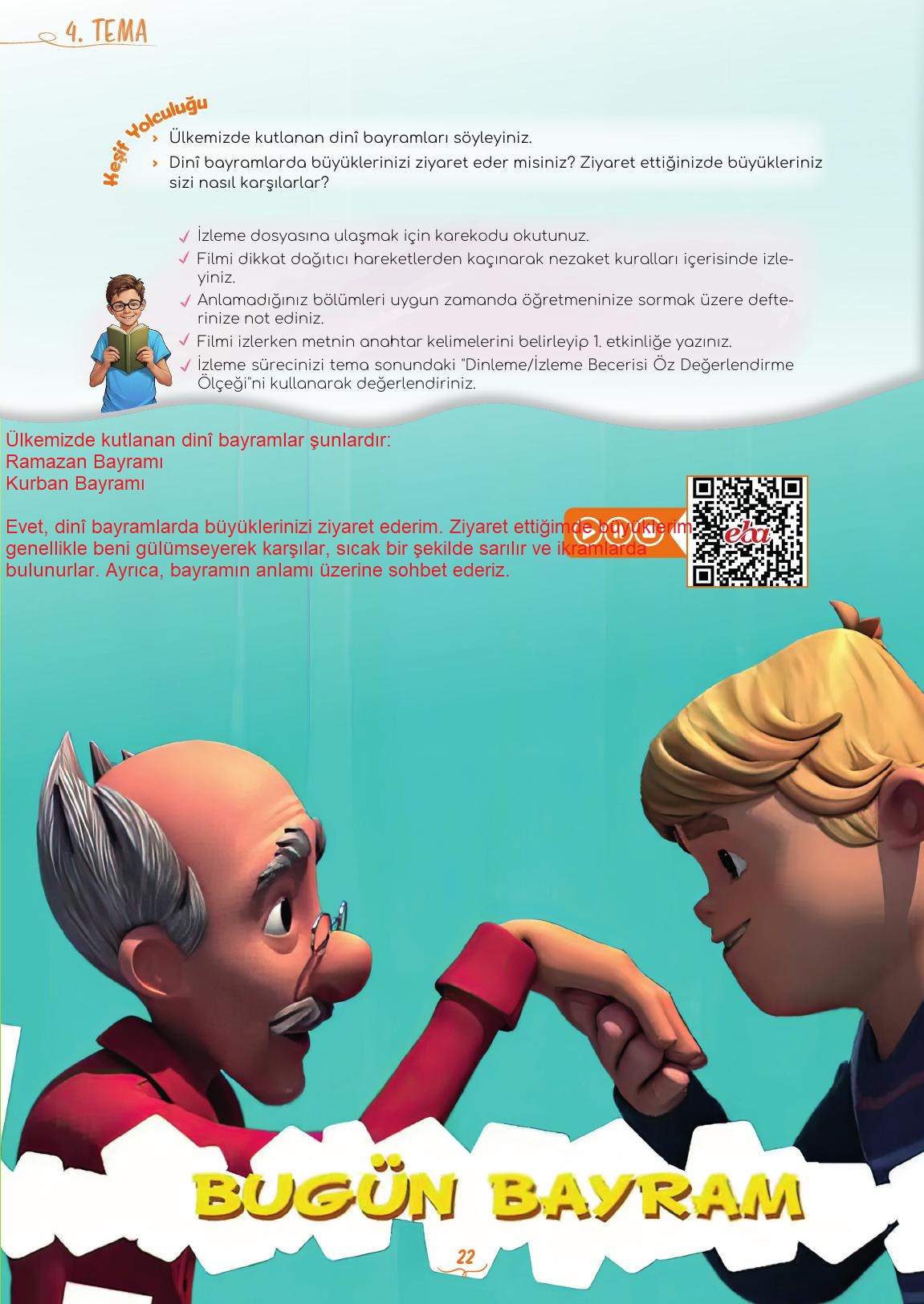 5. Sınıf Meb Yayınları Türkçe Ders Kitabı 2. Kitap Sayfa 22 Cevapları 5. Sınıf Meb Yayınları Türkçe Ders Kitabı 2. Kitap Sayfa 22 Cevapları