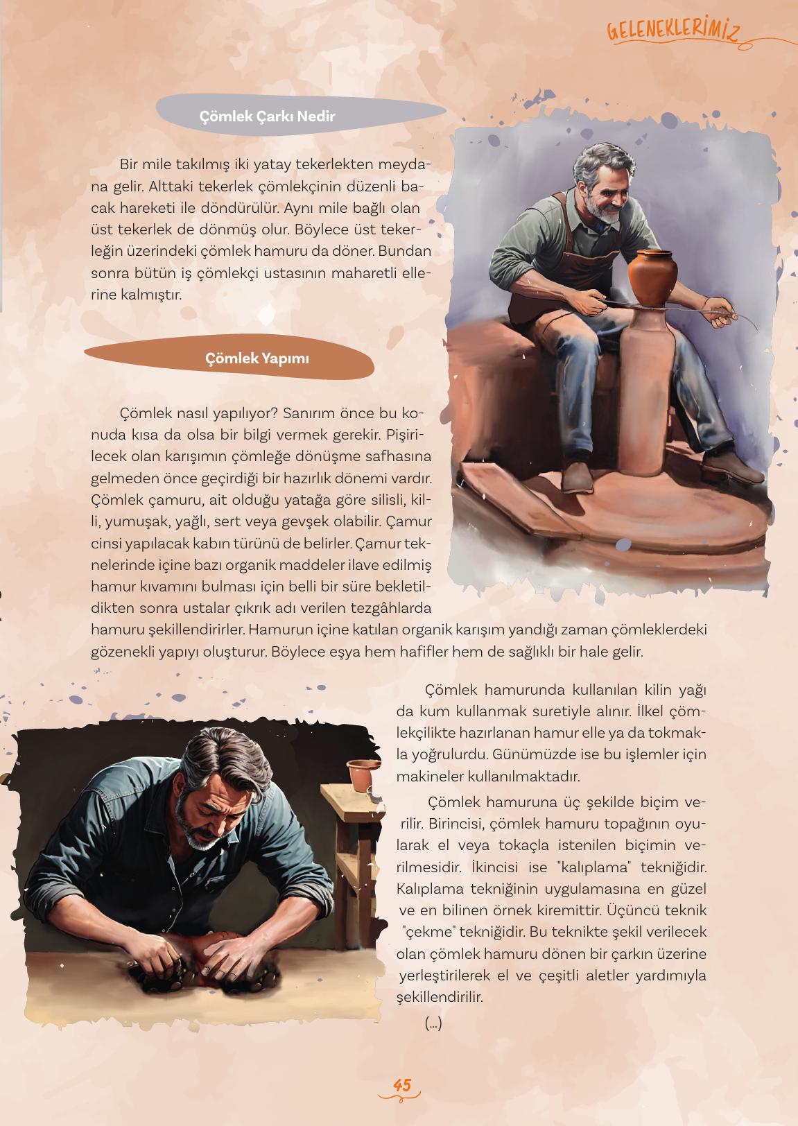 5. Sınıf Meb Yayınları Türkçe Ders Kitabı 2. Kitap Sayfa 45 Cevapları