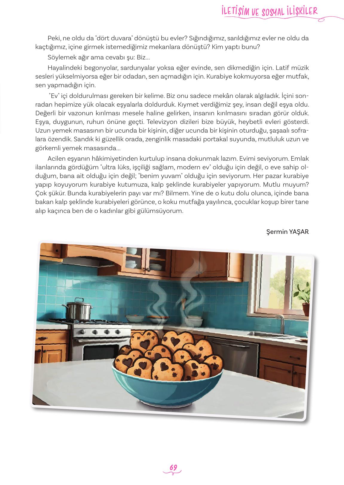 5. Sınıf Meb Yayınları Türkçe Ders Kitabı 2. Kitap Sayfa 69 Cevapları