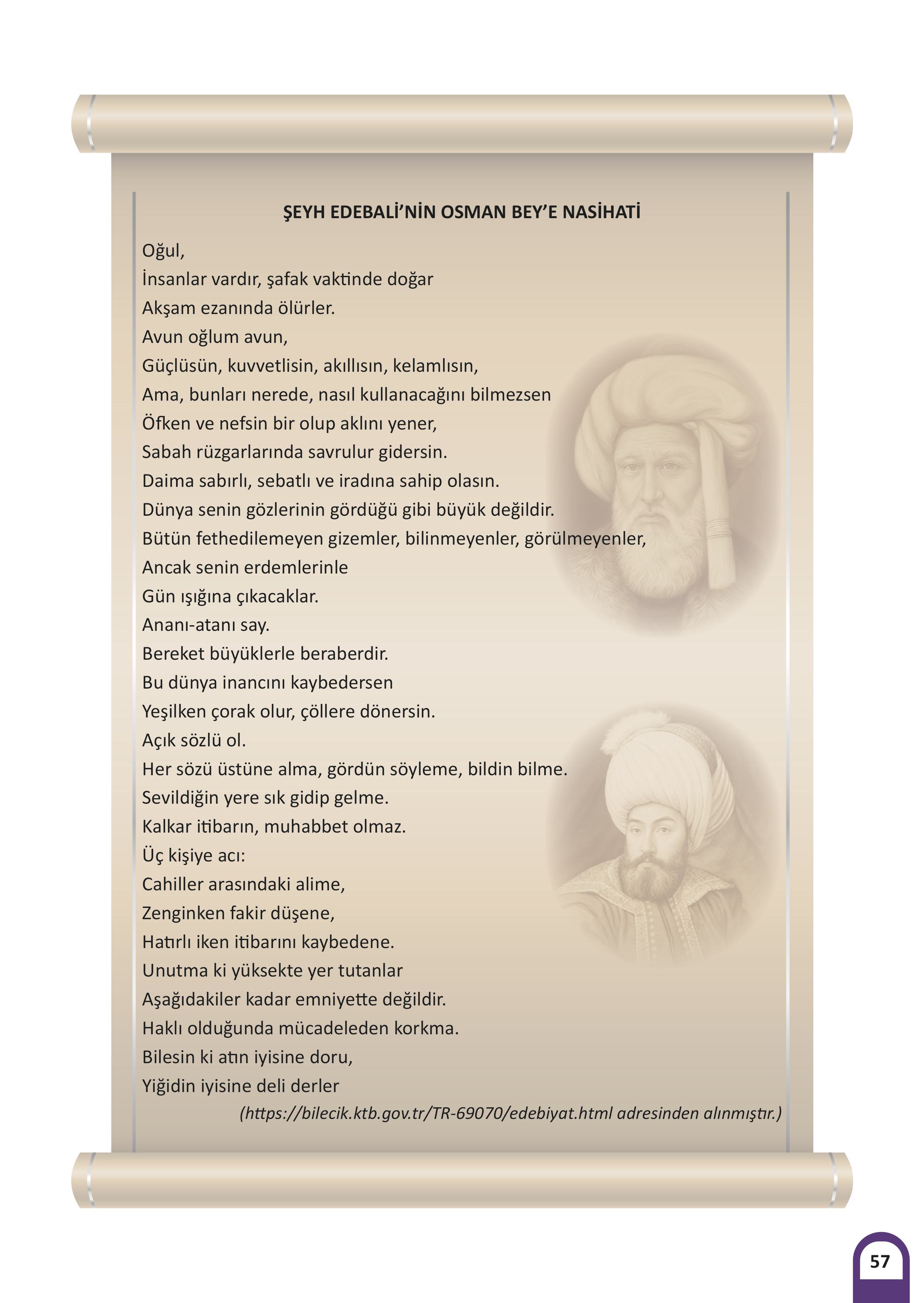 6. Sınıf Meb Yayınları Kültür Ve Medeniyetimize Yön Verenler Ders Kitabı 1. Kitap Sayfa 58 Cevapları 6. Sınıf Meb Yayınları Kültür Ve Medeniyetimize Yön Verenler Ders Kitabı 1. Kitap Sayfa 58 Cevapları