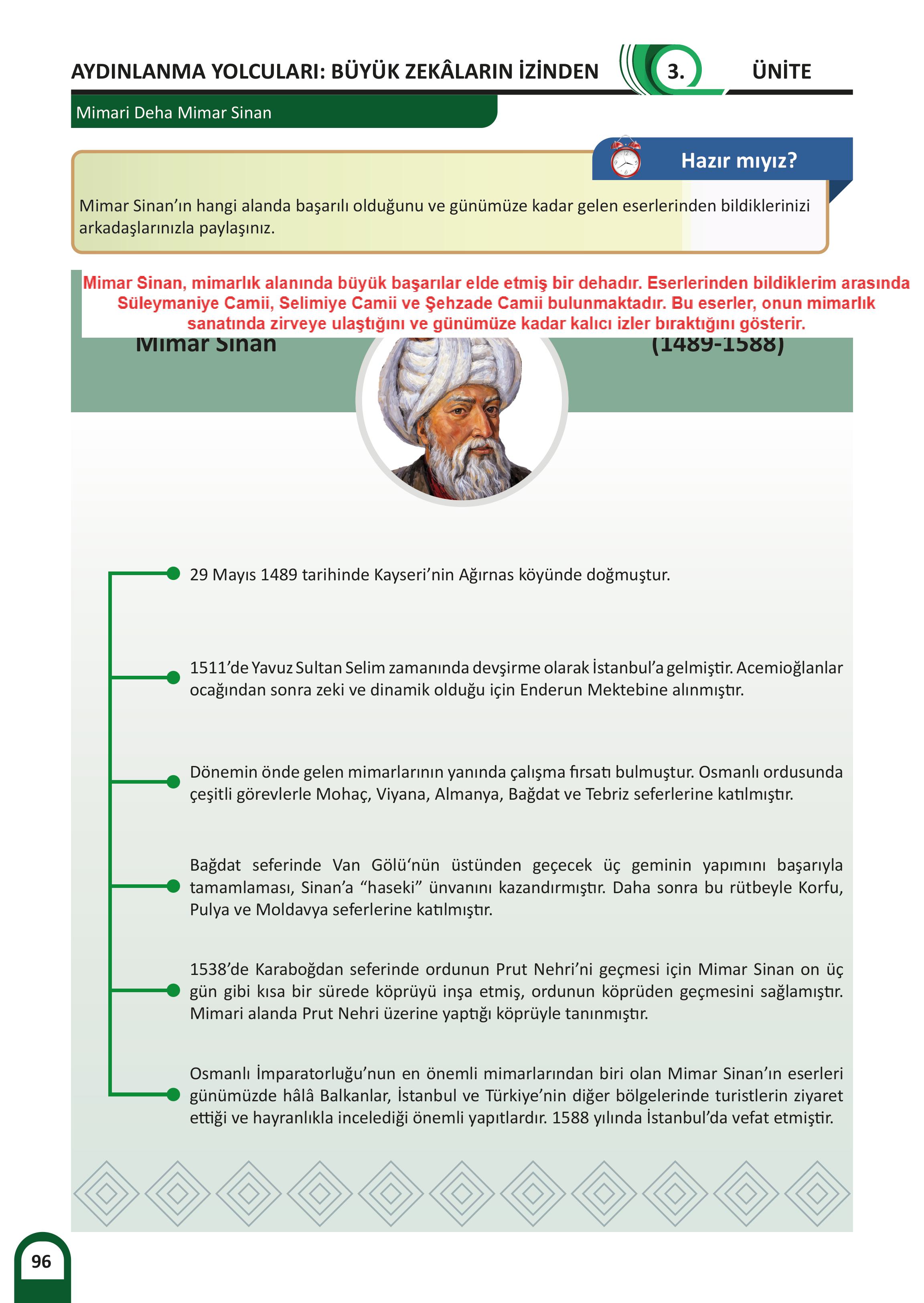 6. Sınıf Meb Yayınları Kültür Ve Medeniyetimize Yön Verenler Ders Kitabı 1. Kitap Sayfa 97 Cevapları