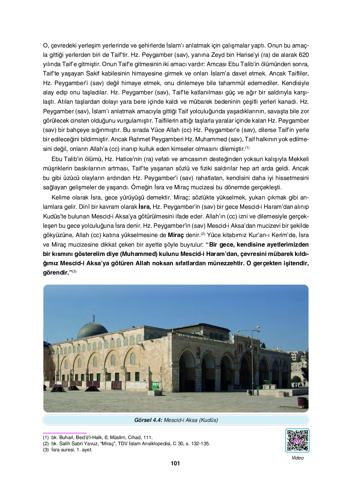 6. Sınıf Sdr İpekyolu Yayıncılık Din Kültürü Ve Ahlak Bilgisi Ders Kitabı Sayfa 101 Cevapları