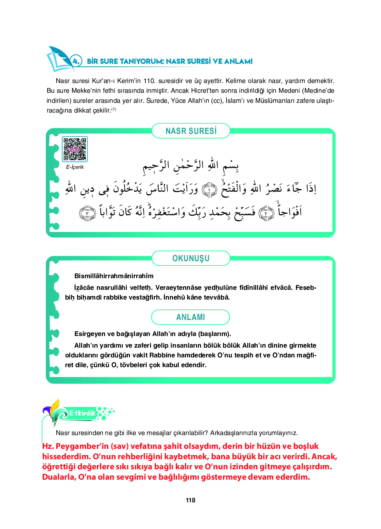 6. Sınıf Sdr İpekyolu Yayıncılık Din Kültürü Ve Ahlak Bilgisi Ders Kitabı Sayfa 118 Cevapları 6. Sınıf Sdr İpekyolu Yayıncılık Din Kültürü Ve Ahlak Bilgisi Ders Kitabı Sayfa 118 Cevapları