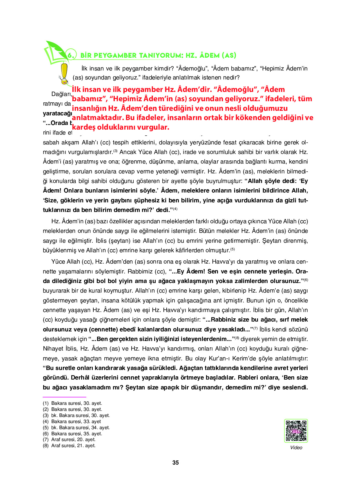6. Sınıf Sdr İpekyolu Yayıncılık Din Kültürü Ve Ahlak Bilgisi Ders Kitabı Sayfa 35 Cevapları 6. Sınıf Sdr İpekyolu Yayıncılık Din Kültürü Ve Ahlak Bilgisi Ders Kitabı Sayfa 35 Cevapları