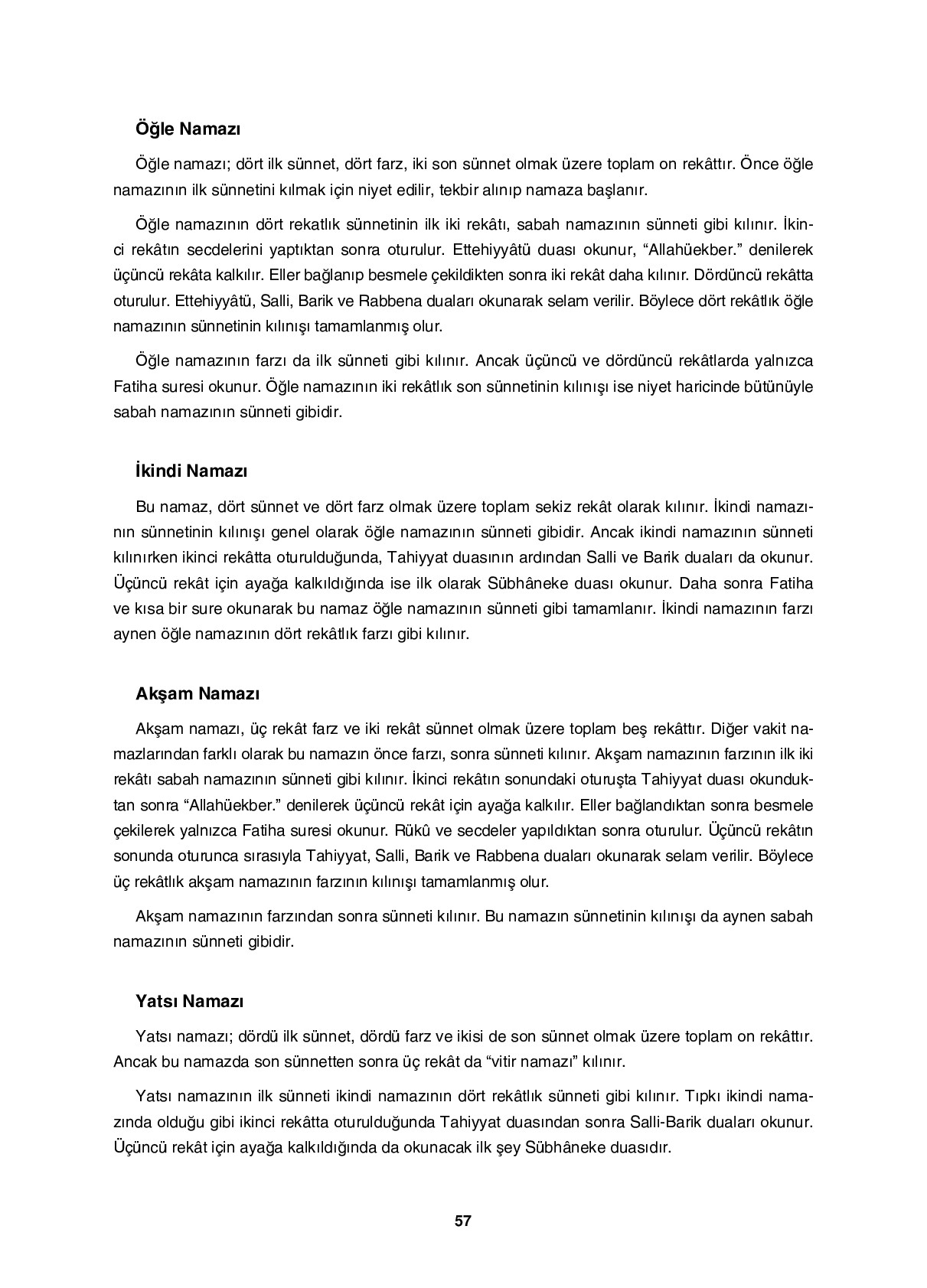 6. Sınıf Sdr İpekyolu Yayıncılık Din Kültürü Ve Ahlak Bilgisi Ders Kitabı Sayfa 57 Cevapları