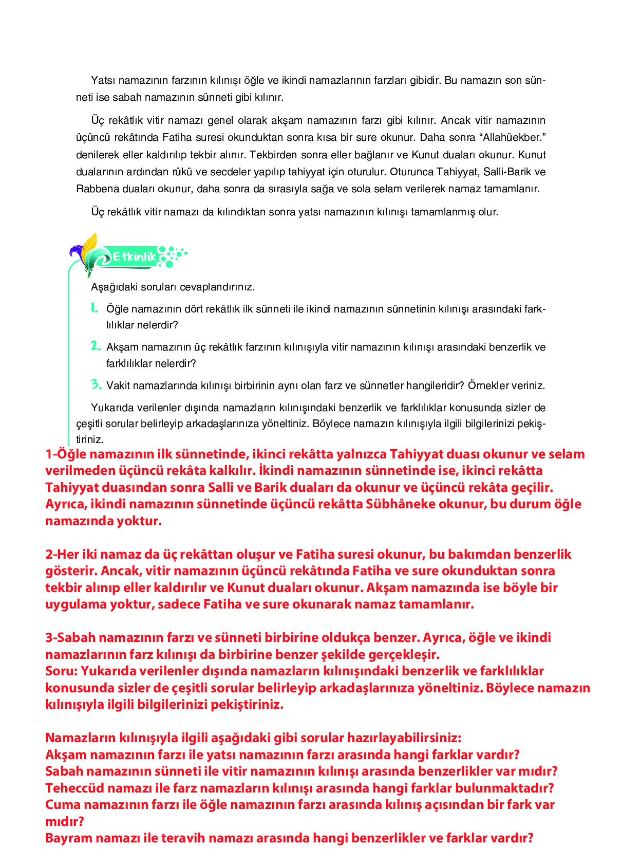 6. Sınıf Sdr İpekyolu Yayıncılık Din Kültürü Ve Ahlak Bilgisi Ders Kitabı Sayfa 58 Cevapları 6. Sınıf Sdr İpekyolu Yayıncılık Din Kültürü Ve Ahlak Bilgisi Ders Kitabı Sayfa 58 Cevapları