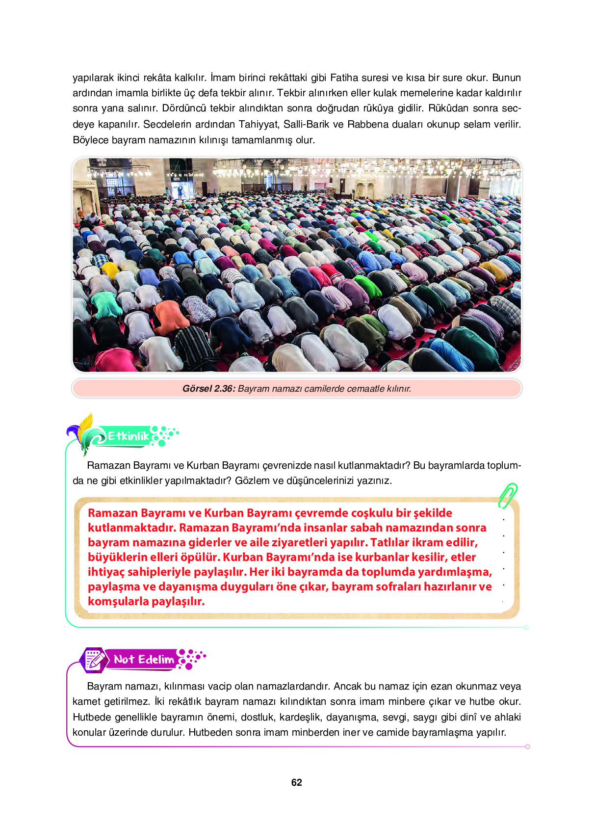 6. Sınıf Sdr İpekyolu Yayıncılık Din Kültürü Ve Ahlak Bilgisi Ders Kitabı Sayfa 62 Cevapları 6. Sınıf Sdr İpekyolu Yayıncılık Din Kültürü Ve Ahlak Bilgisi Ders Kitabı Sayfa 62 Cevapları