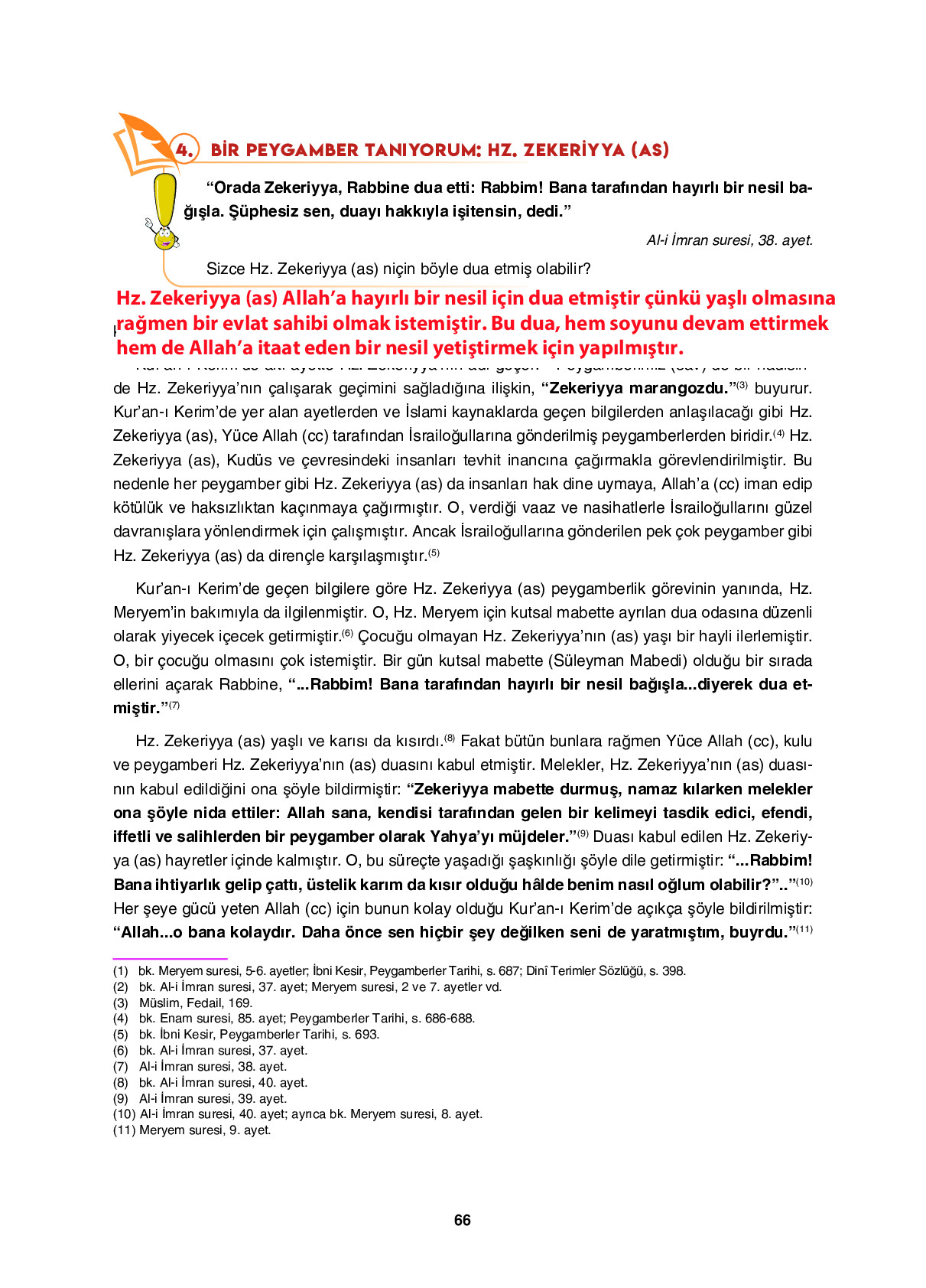 6. Sınıf Sdr İpekyolu Yayıncılık Din Kültürü Ve Ahlak Bilgisi Ders Kitabı Sayfa 66 Cevapları