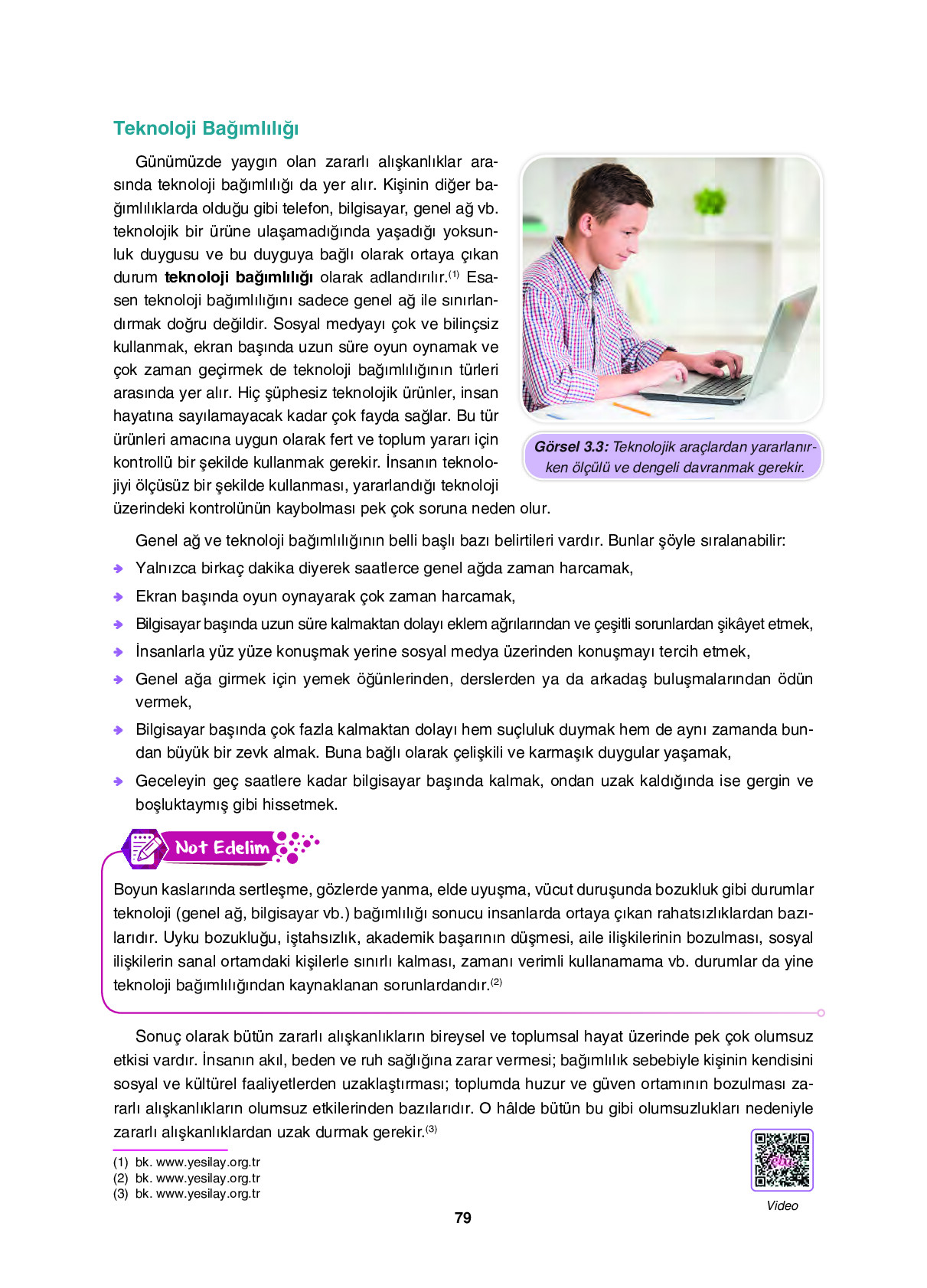 6. Sınıf Sdr İpekyolu Yayıncılık Din Kültürü Ve Ahlak Bilgisi Ders Kitabı Sayfa 79 Cevapları