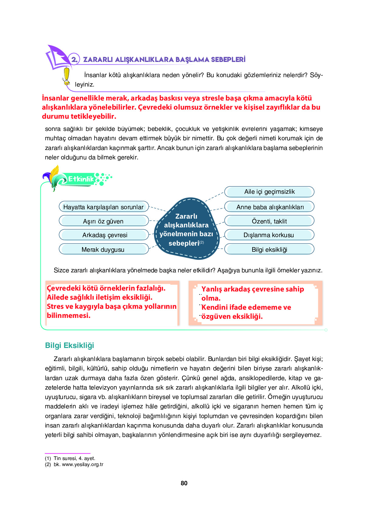 6. Sınıf Sdr İpekyolu Yayıncılık Din Kültürü Ve Ahlak Bilgisi Ders Kitabı Sayfa 80 Cevapları 6. Sınıf Sdr İpekyolu Yayıncılık Din Kültürü Ve Ahlak Bilgisi Ders Kitabı Sayfa 80 Cevapları